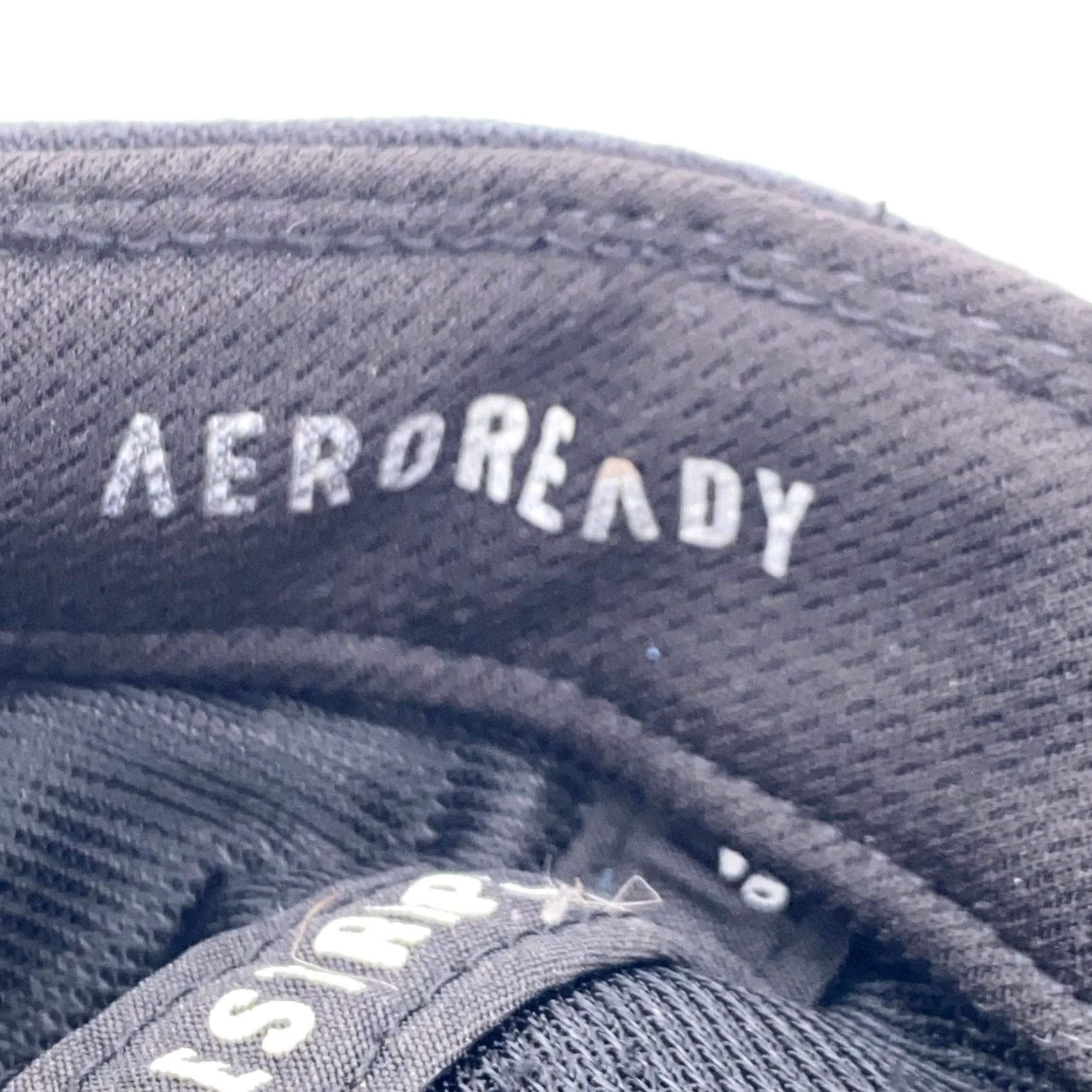 Adidas Adidas Hat Cap Strap Back Black Mens Three Stripe Logo AEROREADY Cotton Athletic Cap Size ONE SIZE - 6 Thumbnail