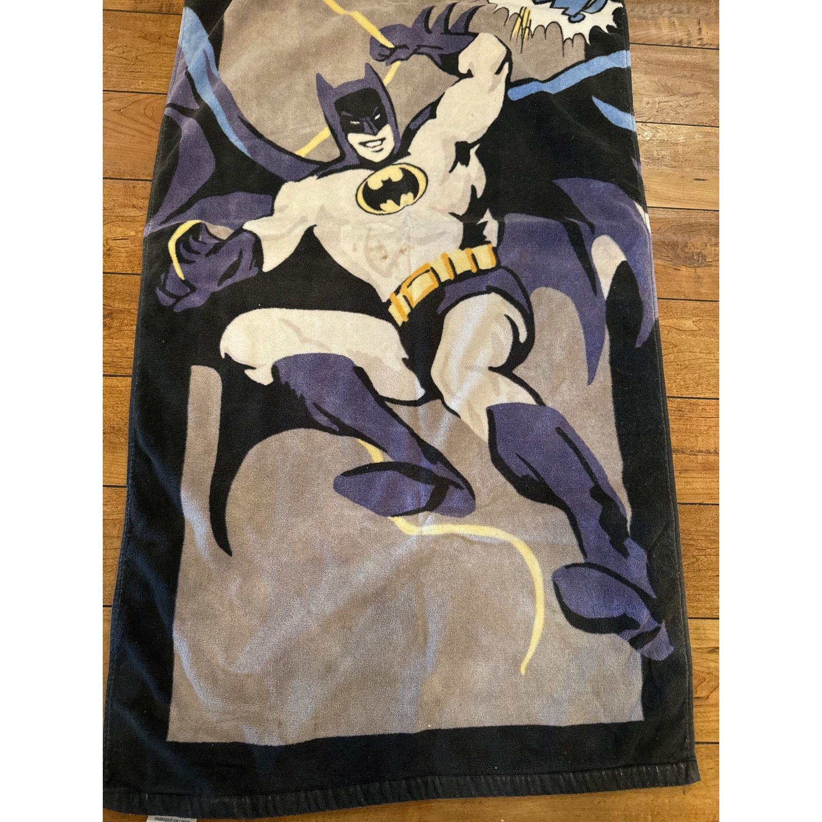 DC Comics Pottery Barn Kids Batman Beach Towel DC Comics Size ONE SIZE - 4 Thumbnail