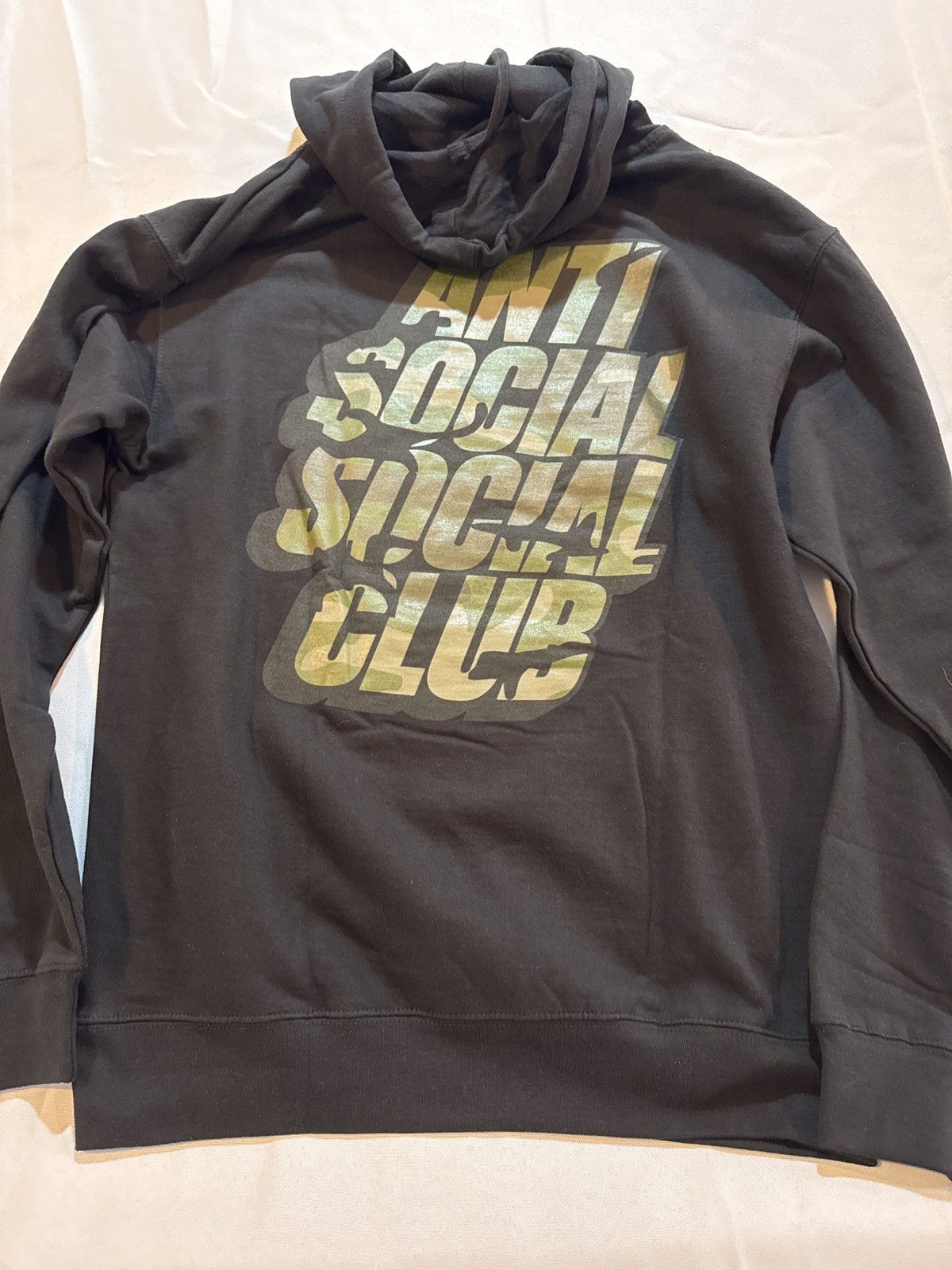 Anti Social Social Club Anti Social Social Club Blocked Hoodie Black/Camo Size M NEW Size US M / EU 48-50 / 2 - 2 Thumbnail