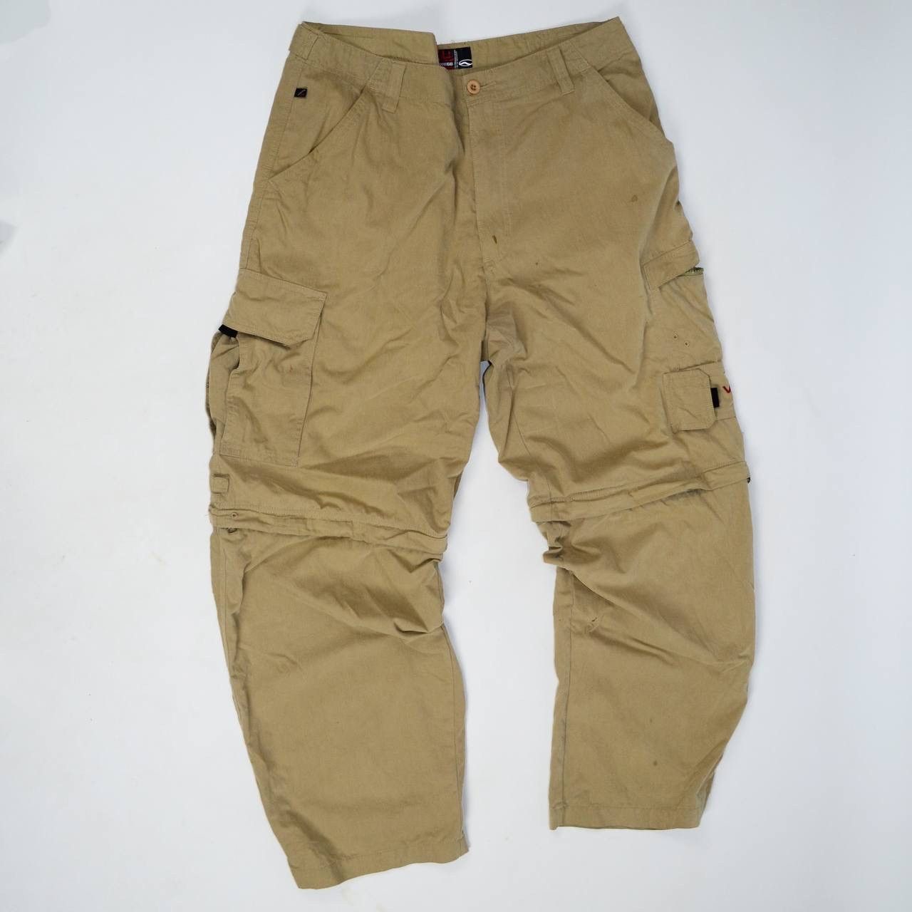 Vans Vintage 00s Vans 66 Cargo transformer pants shorts y2k skate Size US 34 / EU 50 - 1 Thumbnail