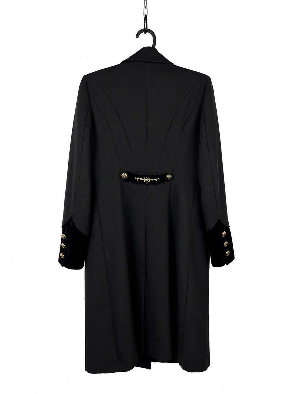 Just Cavalli JUST CAVALLI Napoleon Military Coat IT 44 Gold Lion Buttons Size S / US 4 / IT 40 - 3 Thumbnail