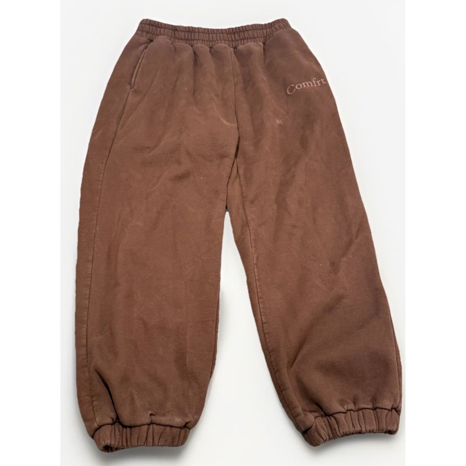 Vintage VINTAGE Comfrt Brown Hoodie & Sweatpants Set Sz XL Size M / US 6-8 / IT 42-44 - 2 Thumbnail