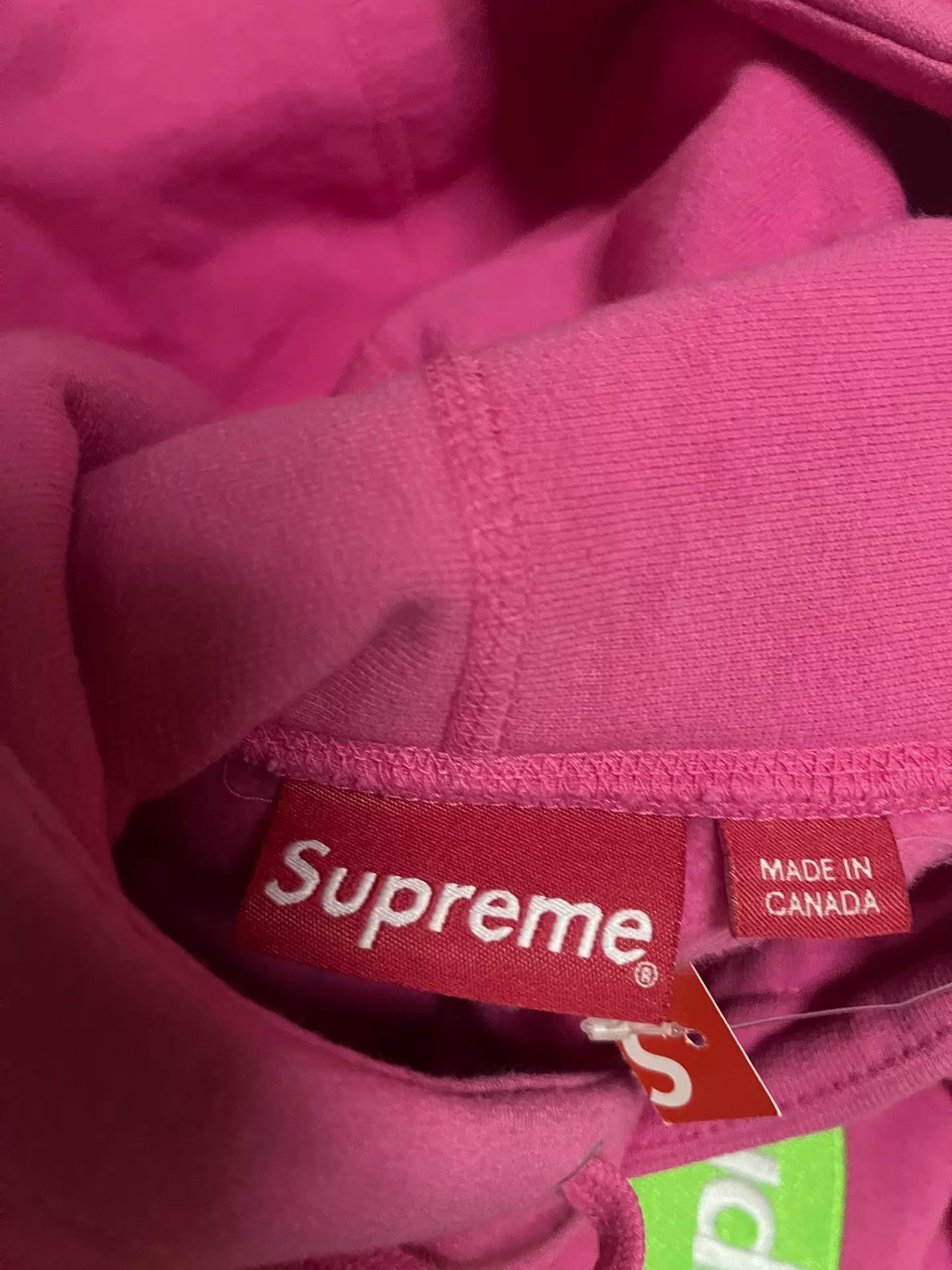 Supreme Supreme FW17 Pink & Green Pink Box Logo Hoodie M/L Size US M / EU 48-50 / 2 - 7 Thumbnail