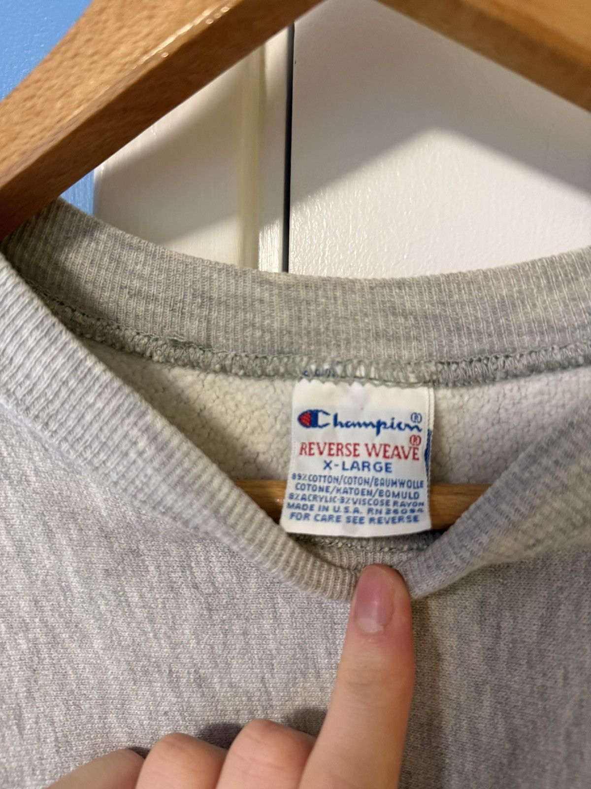 Champion Champion 90s Reverse Weave XL Size US XL / EU 56 / 4 - 2 Thumbnail