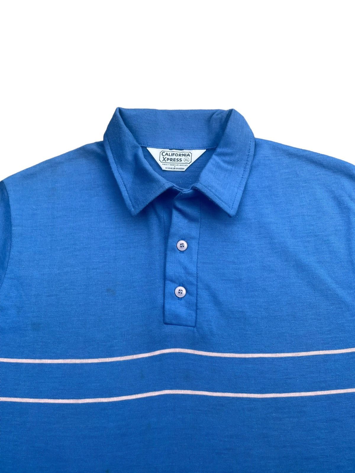Vintage Vintage California Express Polo Tshirt Size US L / EU 52-54 / 3 - 3 Thumbnail
