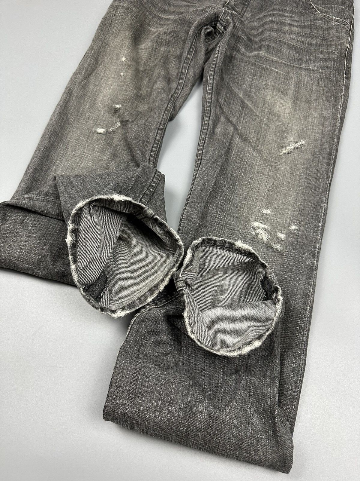 Attachment Distressed Attachment Grey Denim Size US 33 - 10 Thumbnail