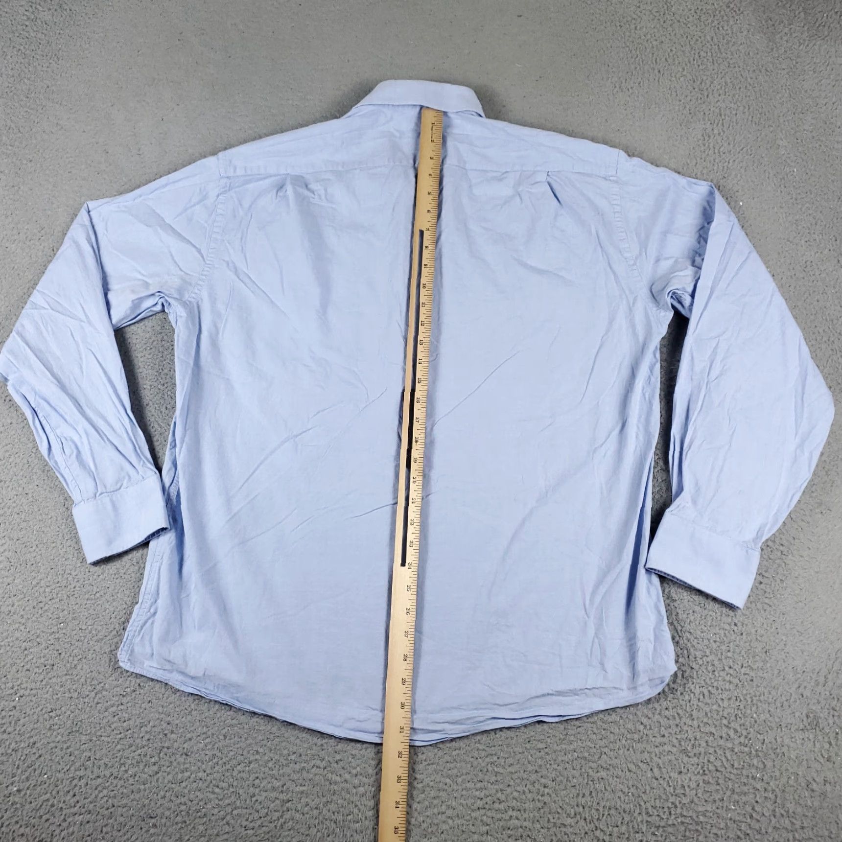 Tommy Hilfiger Tommy Hilfiger Shirt Mens XL Blue Button-Up Long Sleeve Casual Classic Poplin Size US XL / EU 56 / 4 - 3 Thumbnail