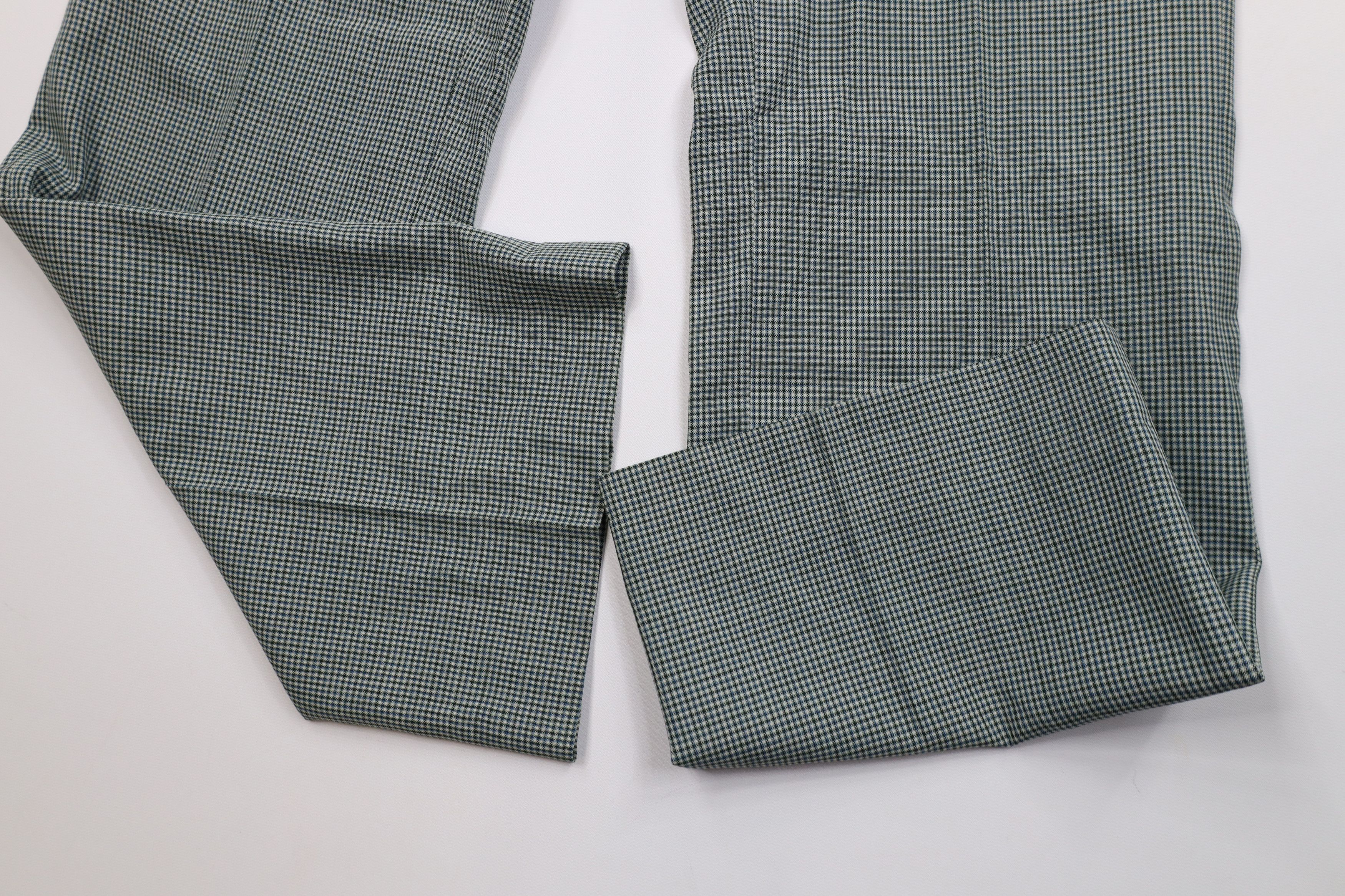 Vintage Vintage 70s Streetwear Flared Wide Leg Chino Pants Plaid USA Size US 32 / EU 48 - 5 Thumbnail