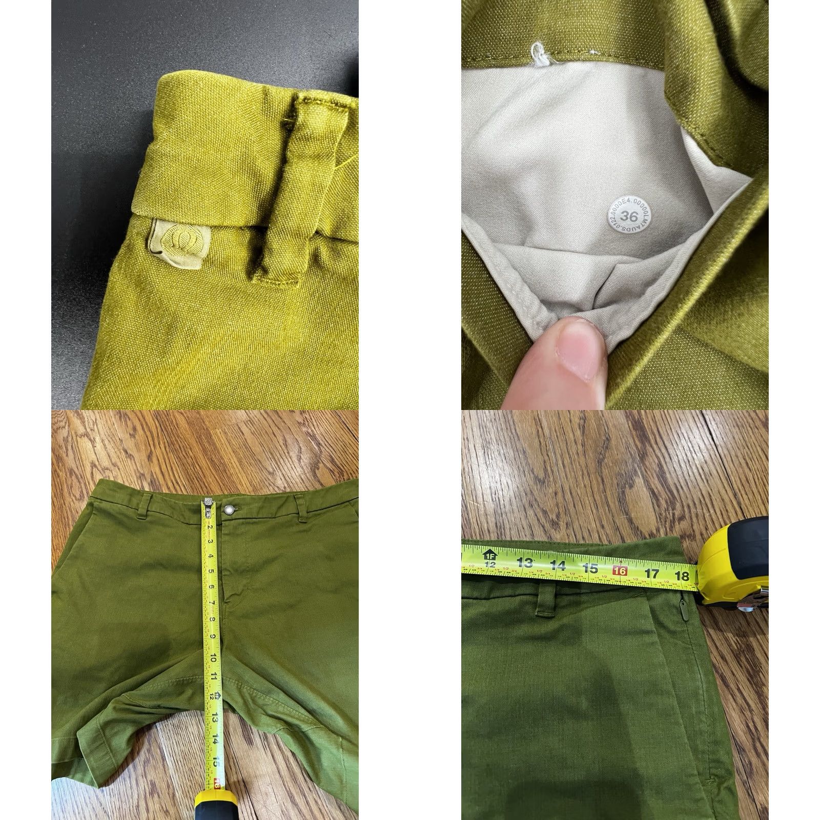 Lululemon Lululemon Commission Shorts Mens 36 Green Classic 7" Chino Casual Performance Size US 36 / EU 52 - 8 Thumbnail