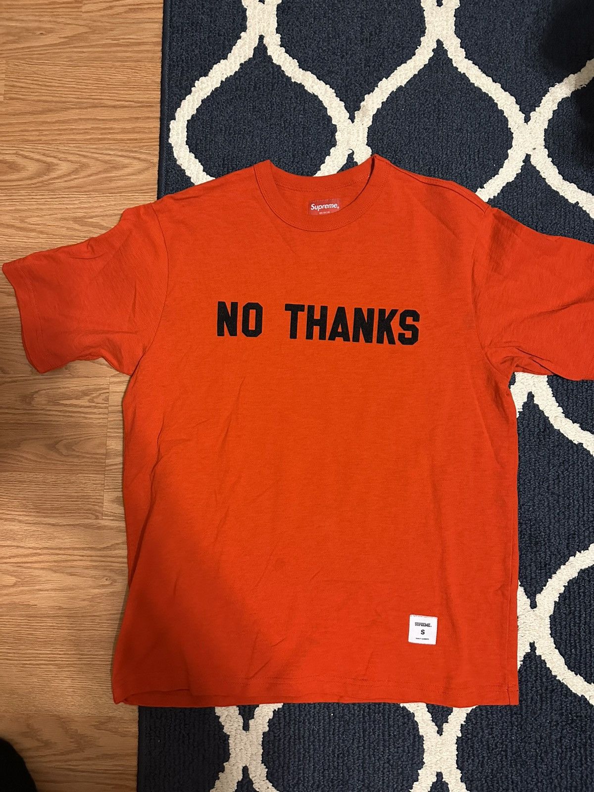 Supreme Supreme No Thanks Shirt Size US S / EU 44-46 / 1 - 1 Thumbnail