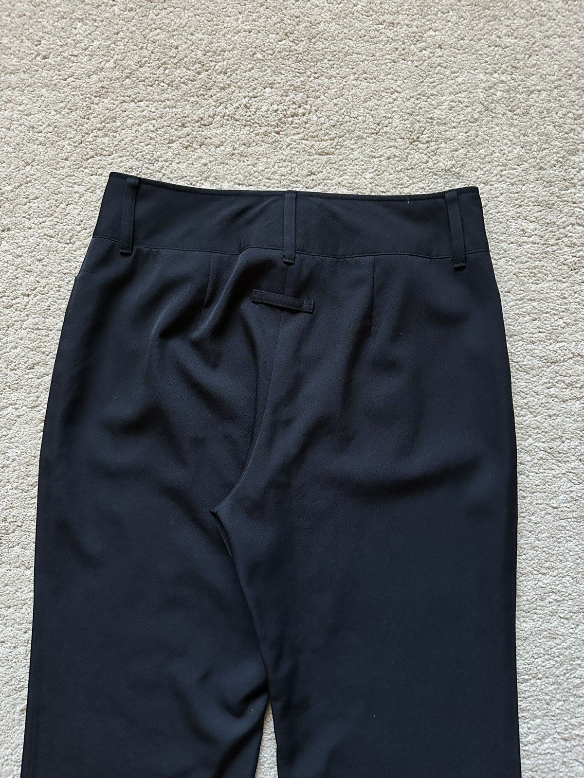 1990s Jean Paul Gaultier Classique Straight Leg Wool Pant