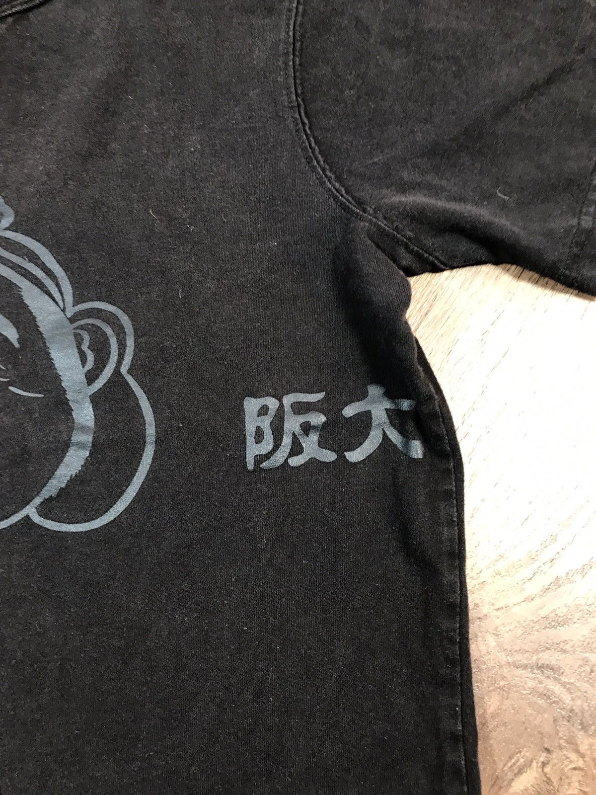 Evisu × Vintage Vintage Evisu T Shirt Black Graphic Print Size M / US 6-8 / IT 42-44 - 7 Thumbnail