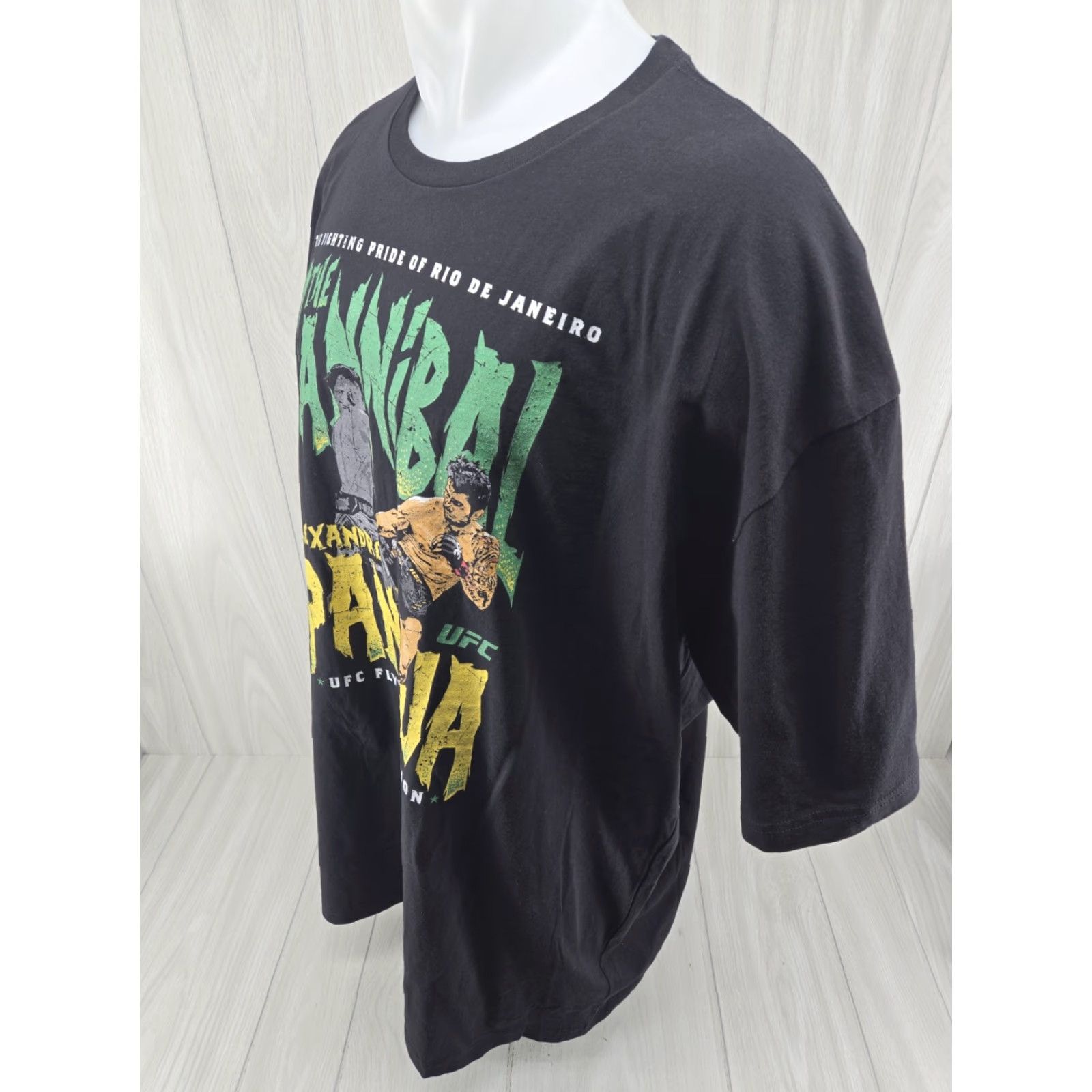 Vintage 500 Level The Cannibal T-Shirt Unisex Adults 4XL Black Cotton Graphic Print MMA 90s? Size US XXL / EU 58 / 5 - 6 Thumbnail