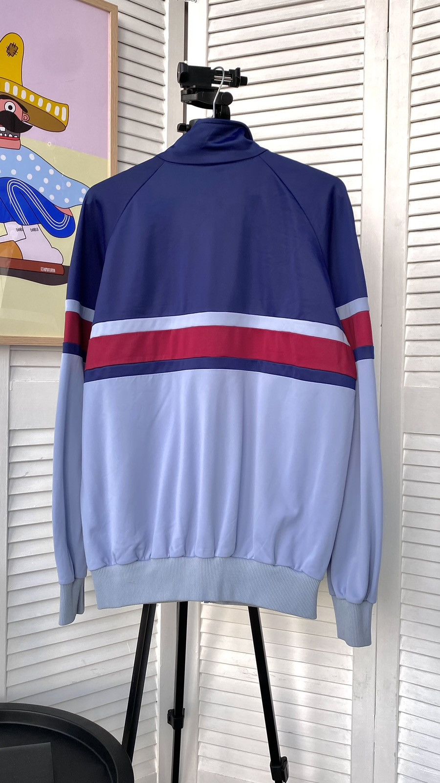 Adidas × Vintage Vintage Adidas Ventex Track Retro Jacket 90s West Germany Size US M / EU 48-50 / 2 - 2 Thumbnail