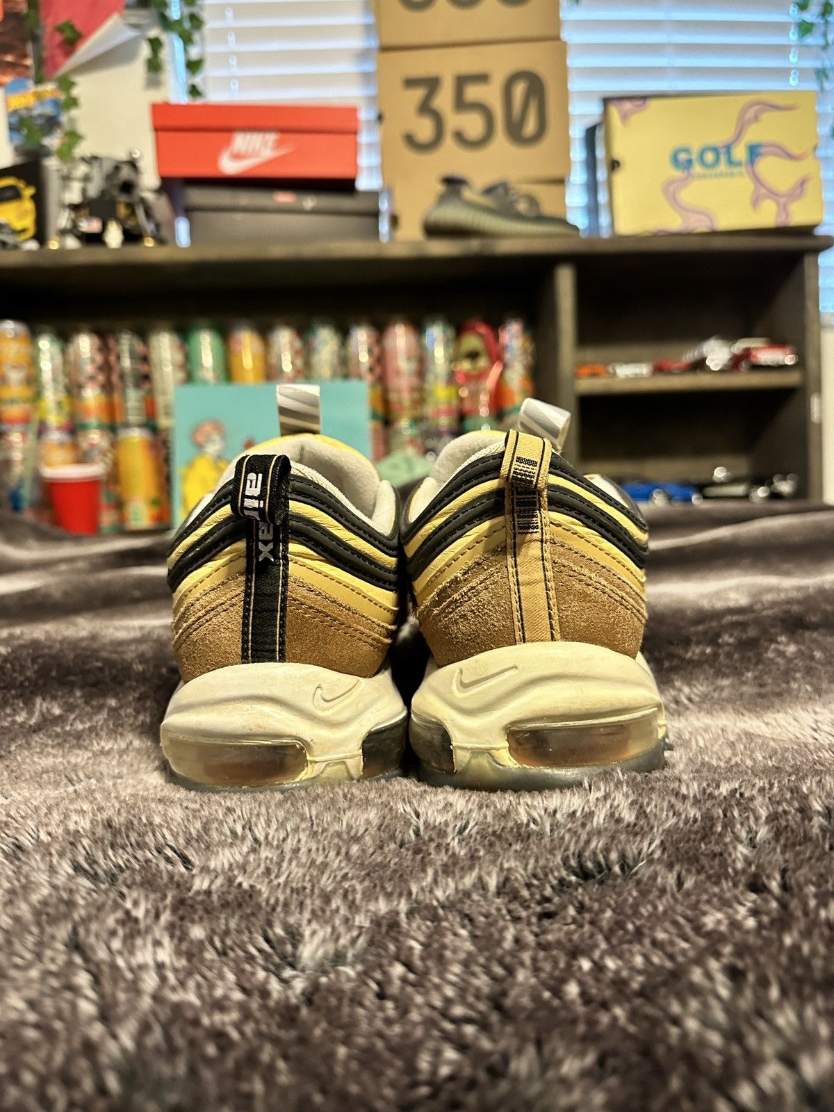 Nike Nike Air Max 97 Shipping Box Ale Brown Size US 11 / EU 44 - 4 Thumbnail