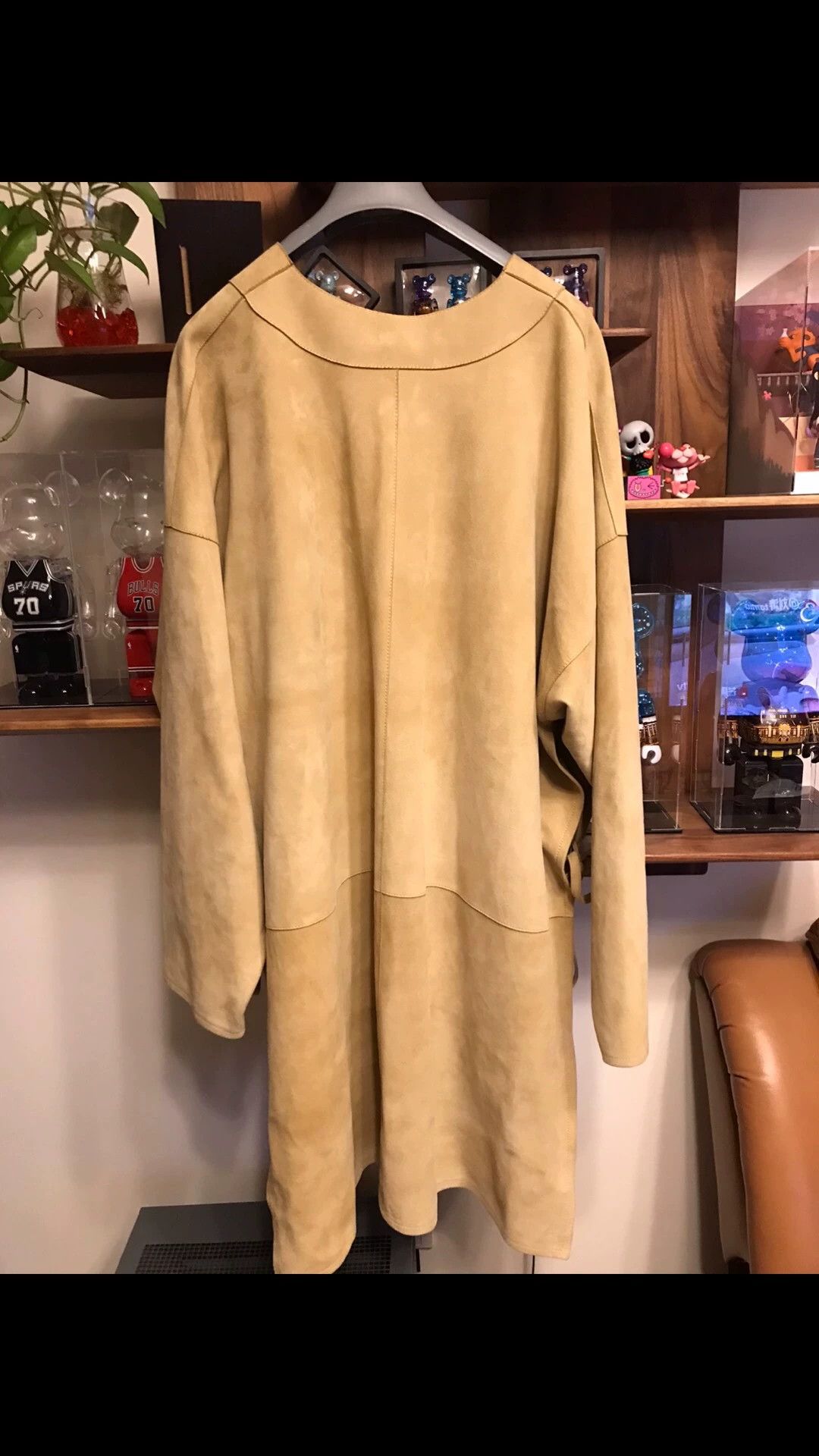 Loewe Loewe Lambskin Runway Unisex Front-Shrt Bck-Lng Slit Tie Jkt Size US L / EU 52-54 / 3 - 2 Thumbnail