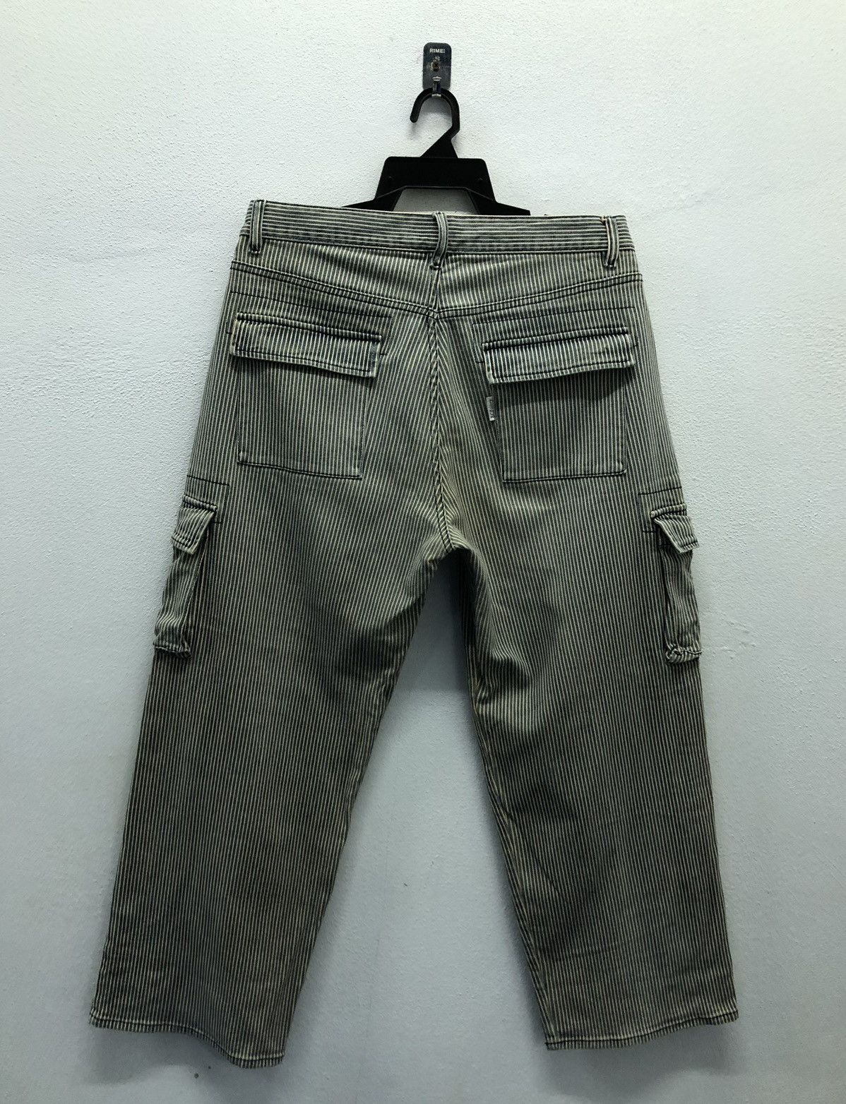 Vintage Vintage B.C. Company Denim Cargo Pants Size US 34 / EU 50 - 2 Thumbnail