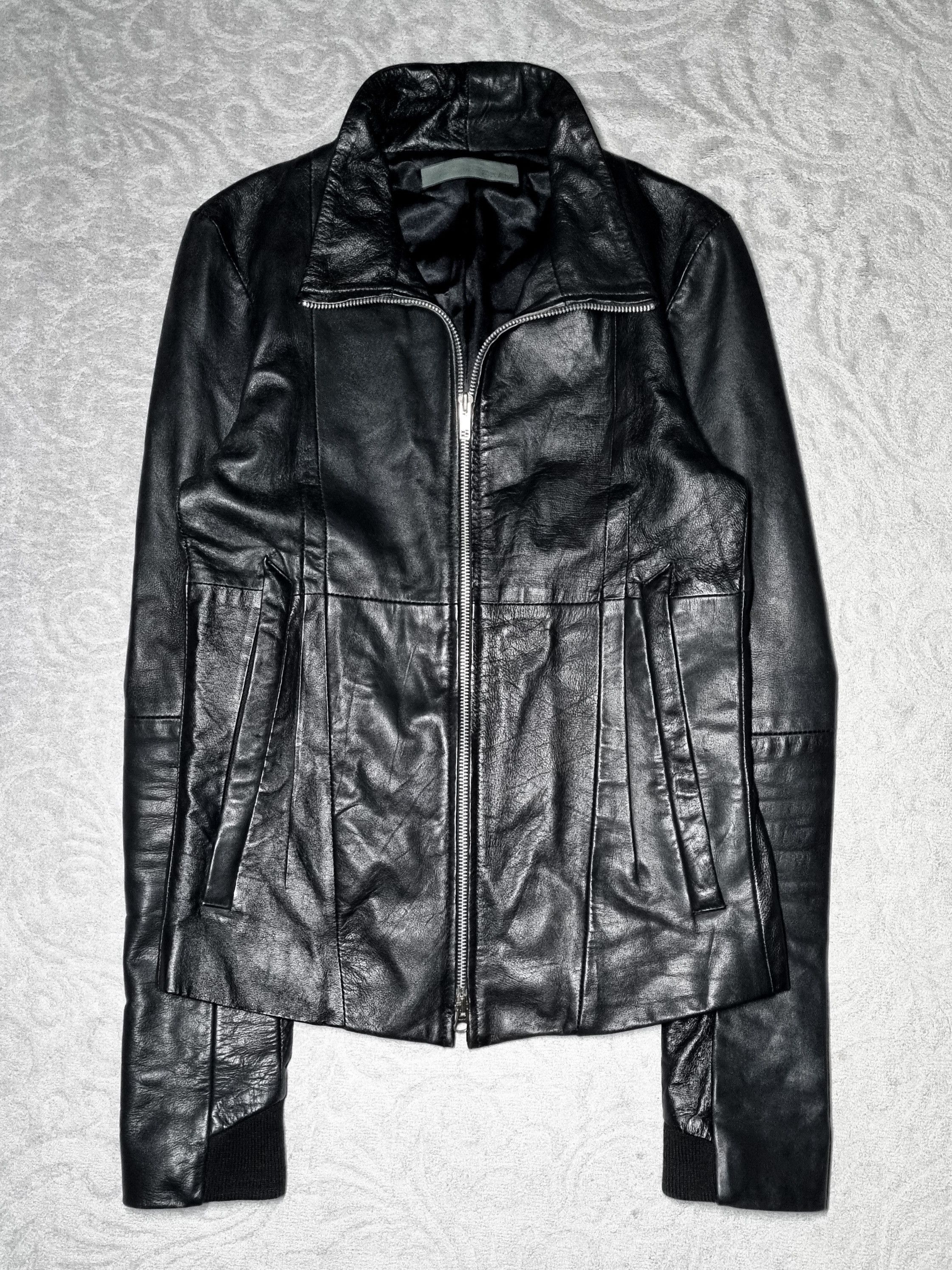 Ekam × Japanese Brand EKAM 034 by KANYA MIKI - LAMB LEATHER HOODED