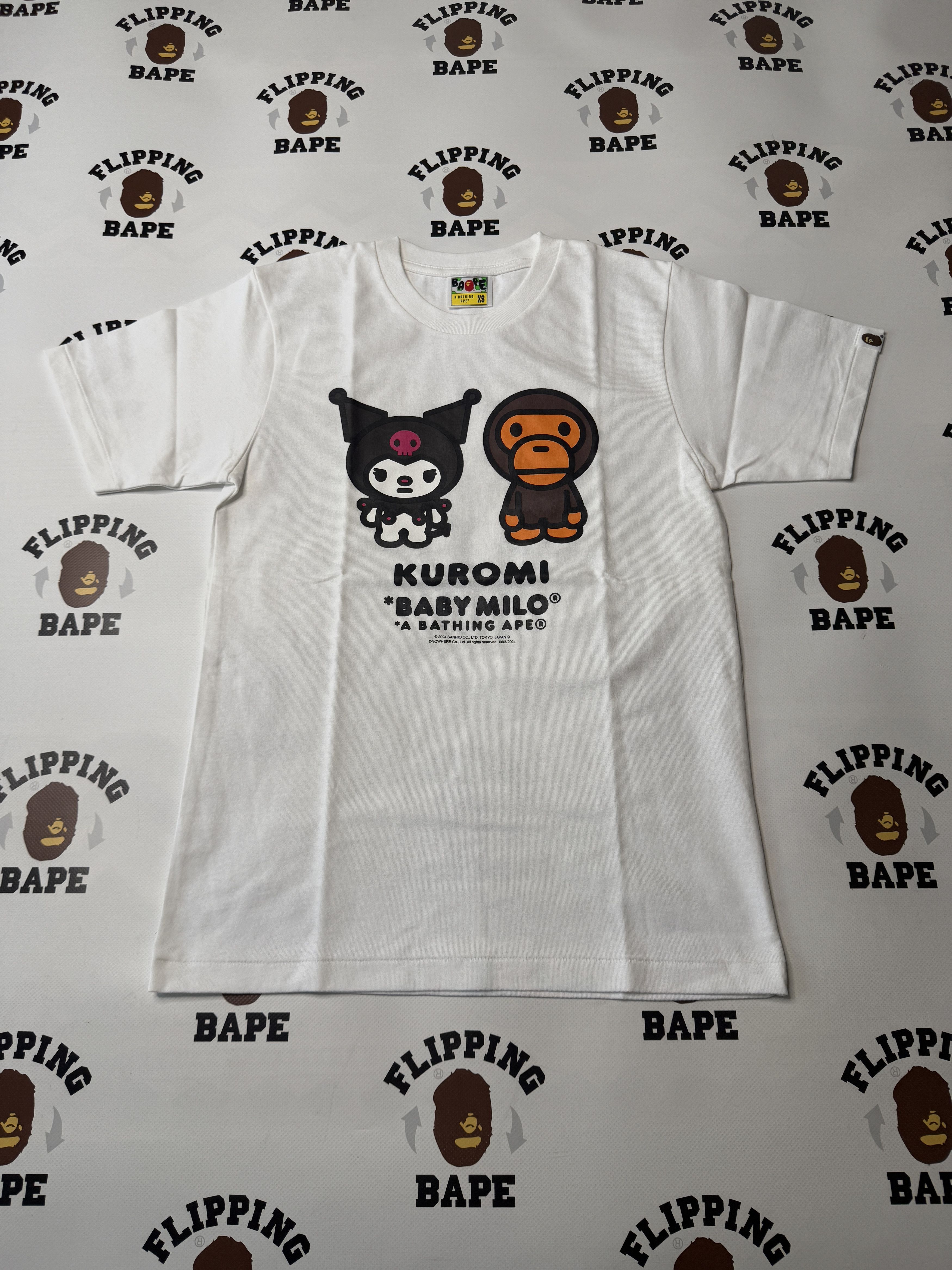 Bape BAPE BABY MILO X KUROMI TEE Size US XS / EU 42 / 0 - 1 Thumbnail