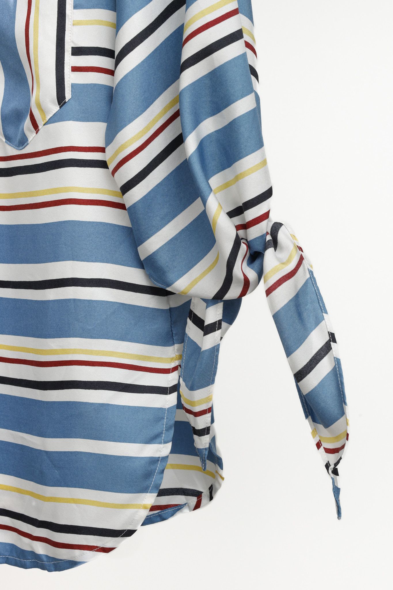 See by Chloe See by Chloe Multicolour Stripes Silk Blouse Size S / US 4 / IT 40 - 6 Thumbnail