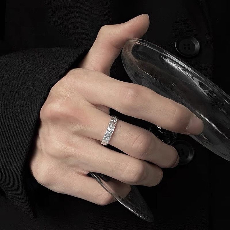 Jewelry Hip-hop Jewelry Rings Open Size Chrome Ring (Size 7-13) Size ONE SIZE - 4 Thumbnail