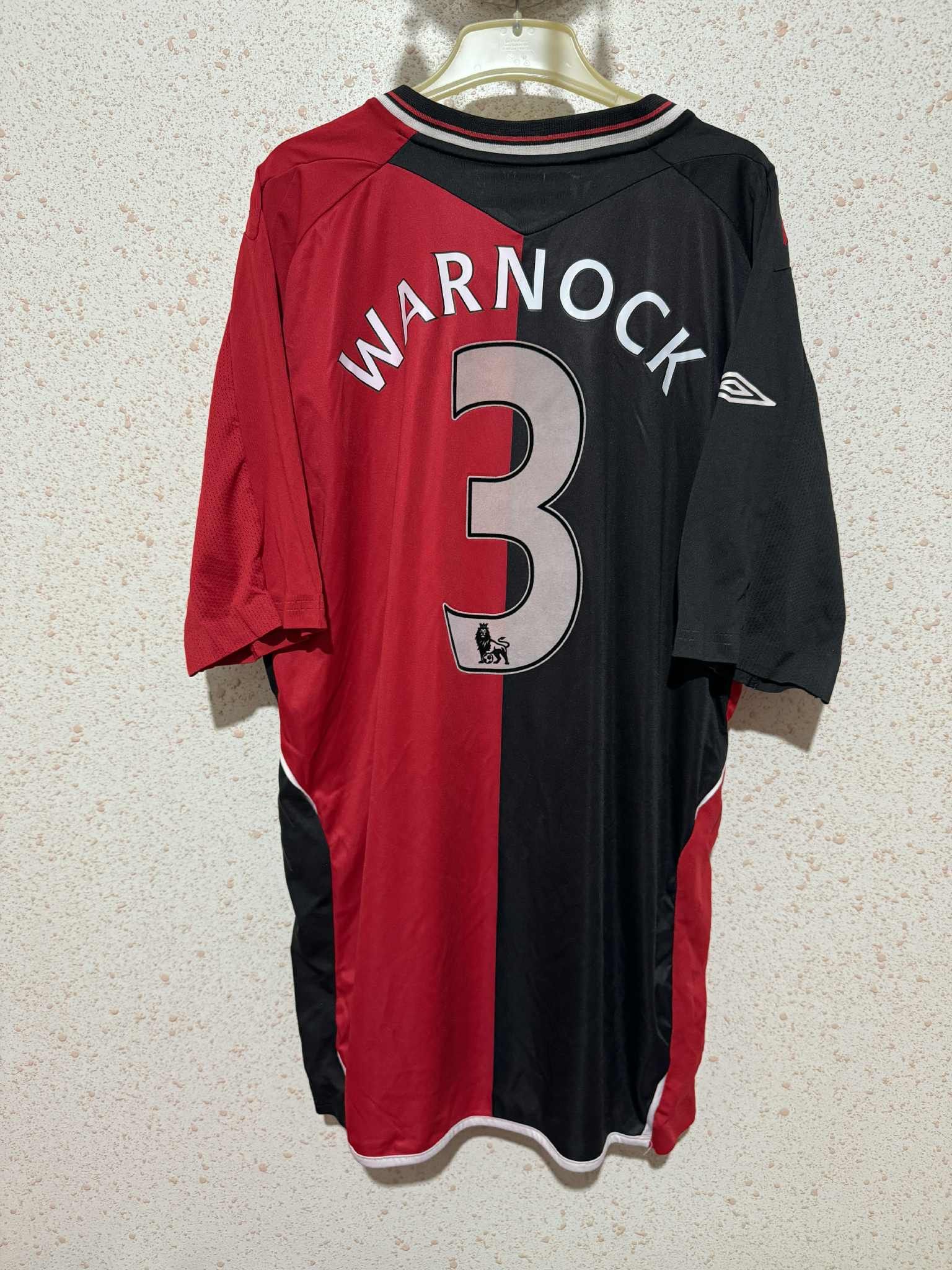 Umbro Blackburn 2007/08 Away Shirt - Warnock #3 Size US XL / EU 56 / 4 - 2 Thumbnail
