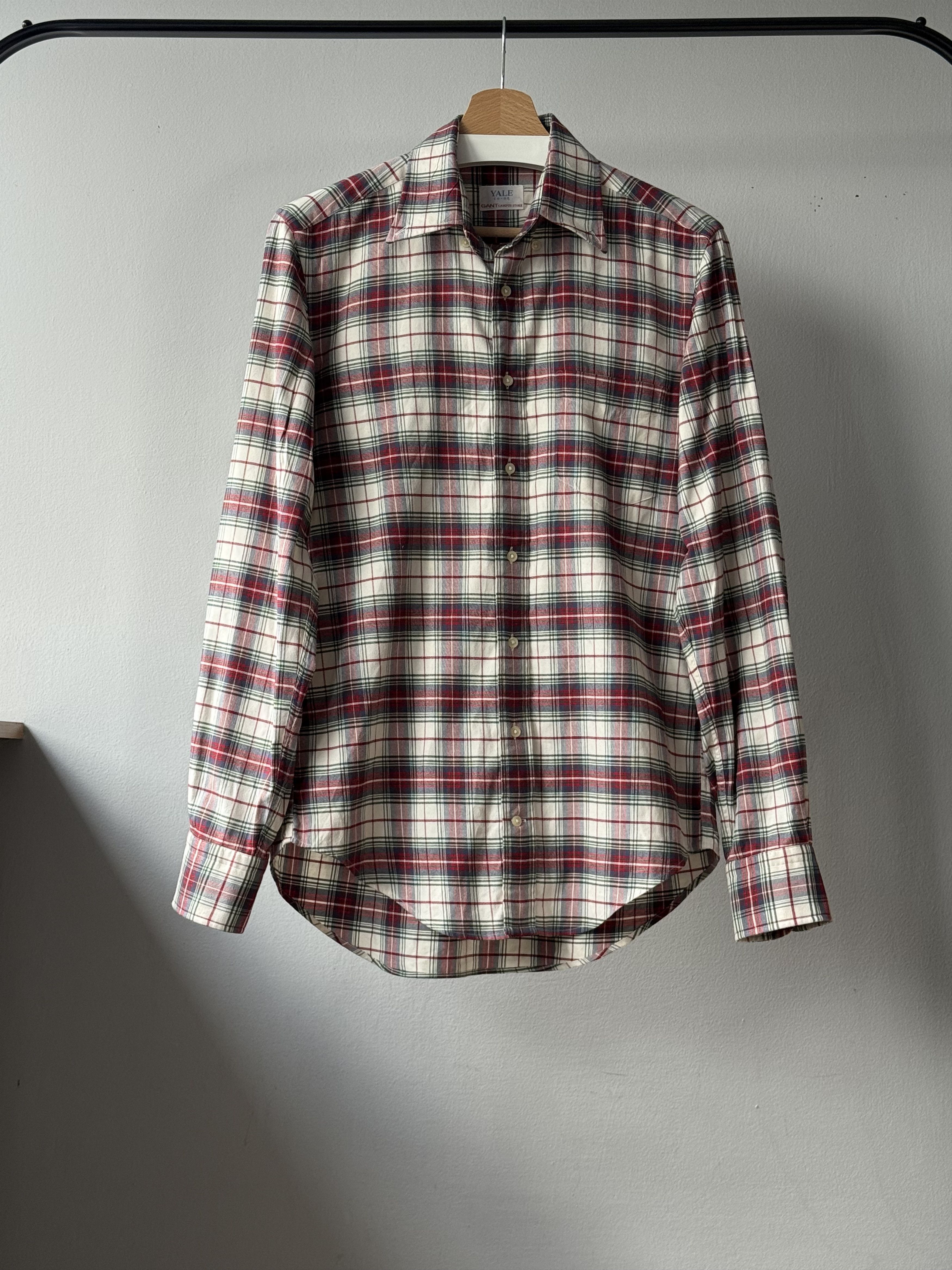 Gant × Gant Rugger Gant YALE CO-OP Archive Twill Campus Plaid L/S Oxford Shirt Size US S / EU 44-46 / 1 - 1 Thumbnail