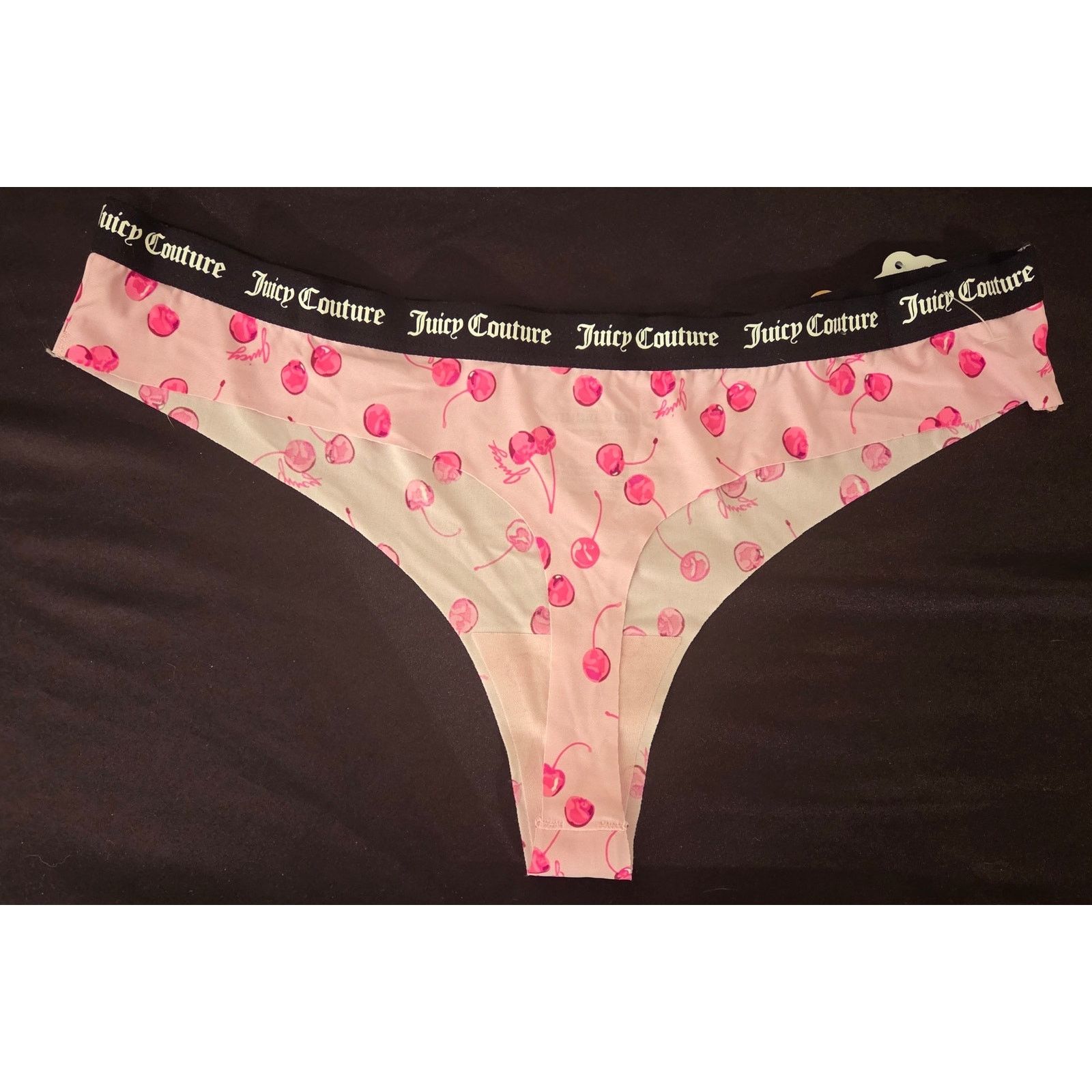 Juicy Couture Juicy Couture Pink No Panty Line Panties - Brand New - Large Size ONE SIZE - 2 Thumbnail