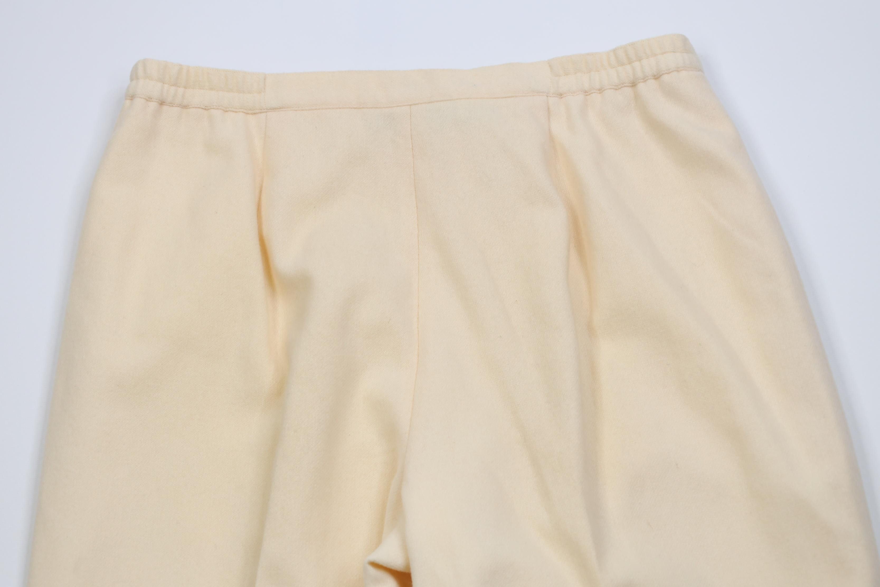 Vintage Vintage 80s 90s Streetwear Relaxed Wide Leg Pants Yellow USA Size 40" / US 18 - 9 Thumbnail