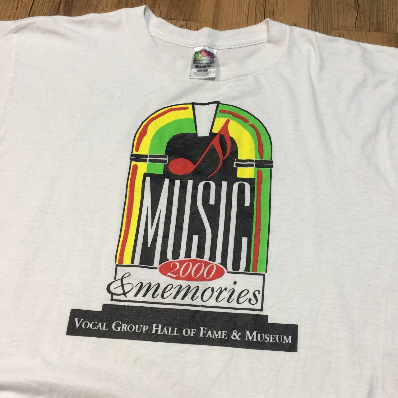 Fruit Of The Loom × Vintage Vintage 2000 Music & Memories Hall of Fame Tee T Shirt Size US L / EU 52-54 / 3 - 2 Thumbnail