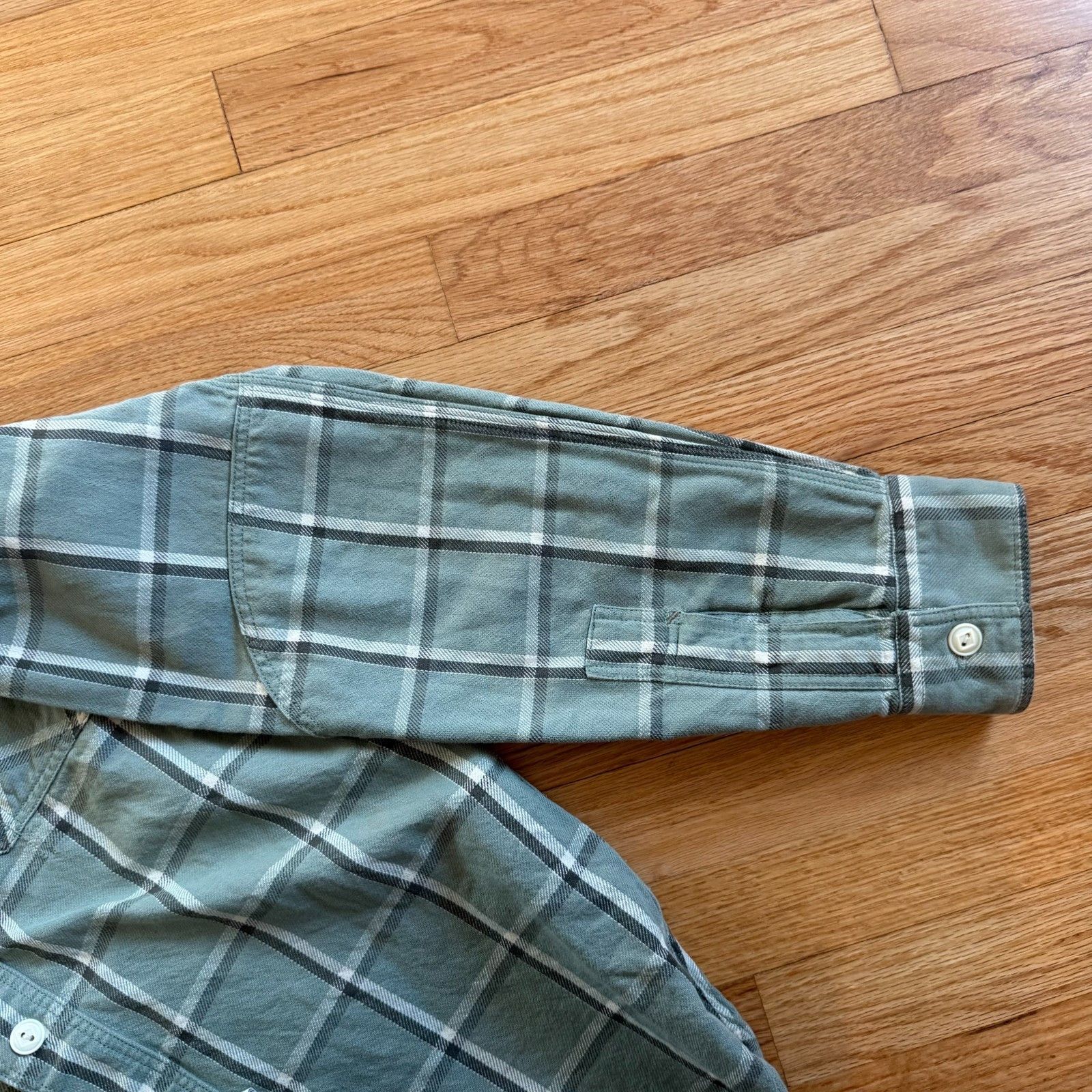 RRL Ralph Lauren Double RL Plaid Cotton-Linen Twill Workshirt Size US S / EU 44-46 / 1 - 3 Thumbnail