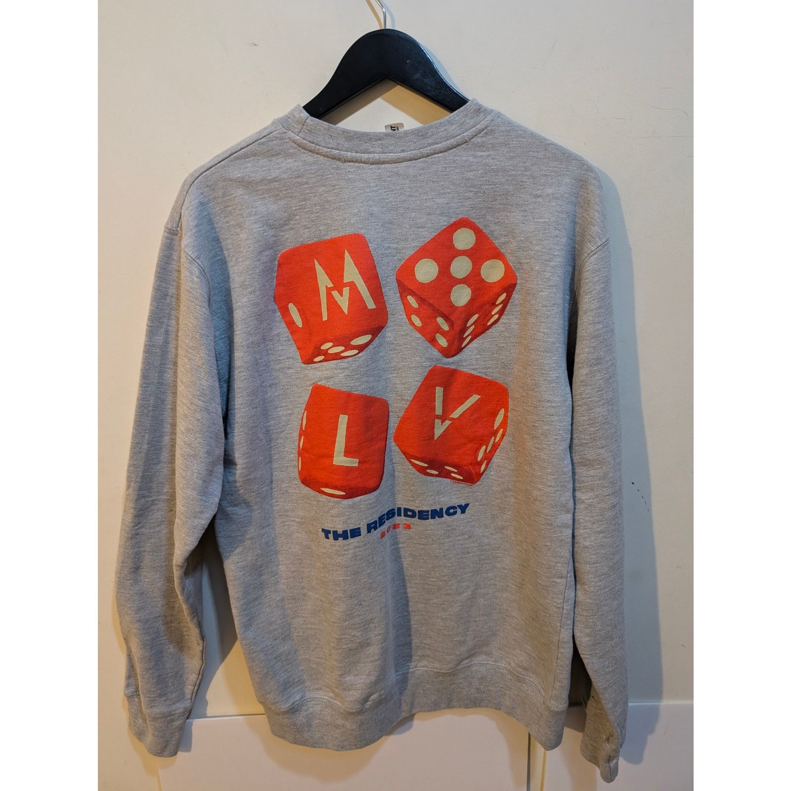 Band Tees × The Unbranded Brand Maroon 5 Adam Levine Las Vegas Dice Sweatshirt Official Sz L Size US L / EU 52-54 / 3 - 1 Thumbnail