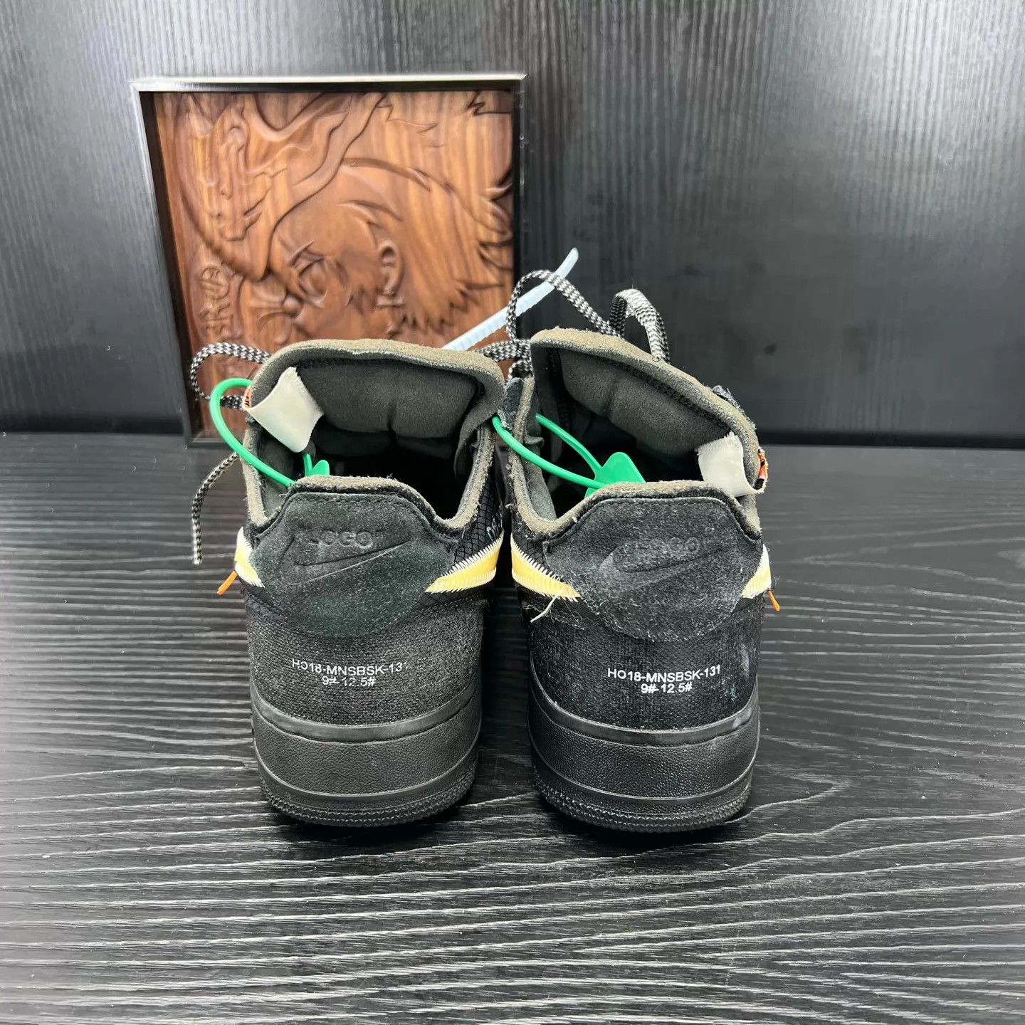 Nike OW AF1 Black 44 New Boxed Size US 10 / EU 43 - 3 Thumbnail
