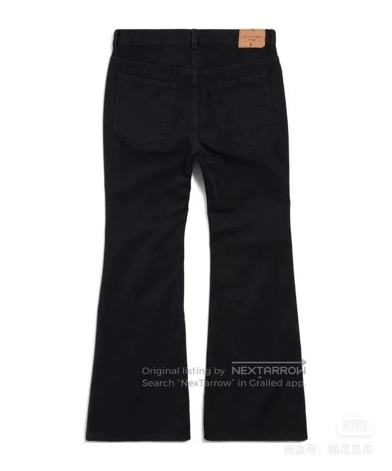 Balenciaga Balenciaga 24 Black Flared Denim Jeans. Size US 26 / EU 42 - 6 Thumbnail