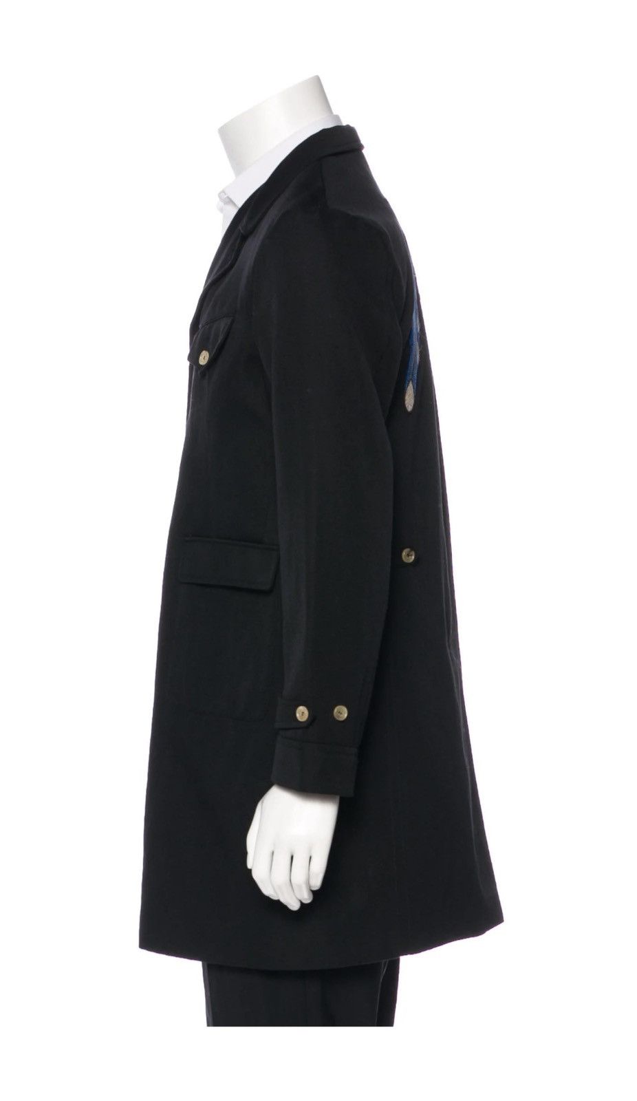 Gucci Gucci 2017 Bird Embroidered Wool Blend Coat Jacket L EU 50 Size US M / EU 48-50 / 2 - 6 Thumbnail