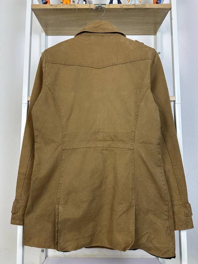 Number (N)ine Number (N)ine Cotton / Denim Down Coat (Pit 19) Size US XXS / EU 40 - 12 Thumbnail