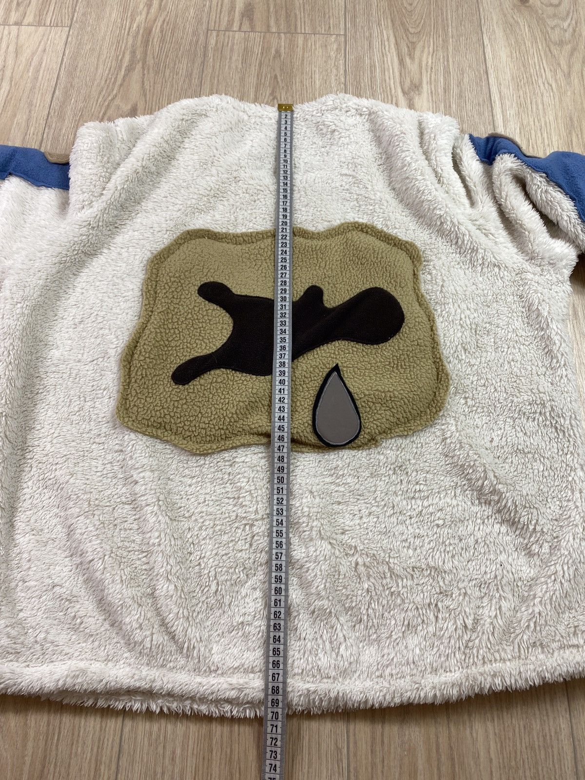 Nike × Vintage Vintage Sherpa Custom Skelet Fleece Swoosh Oversize Y2K rare Size US L / EU 52-54 / 3 - 10 Thumbnail