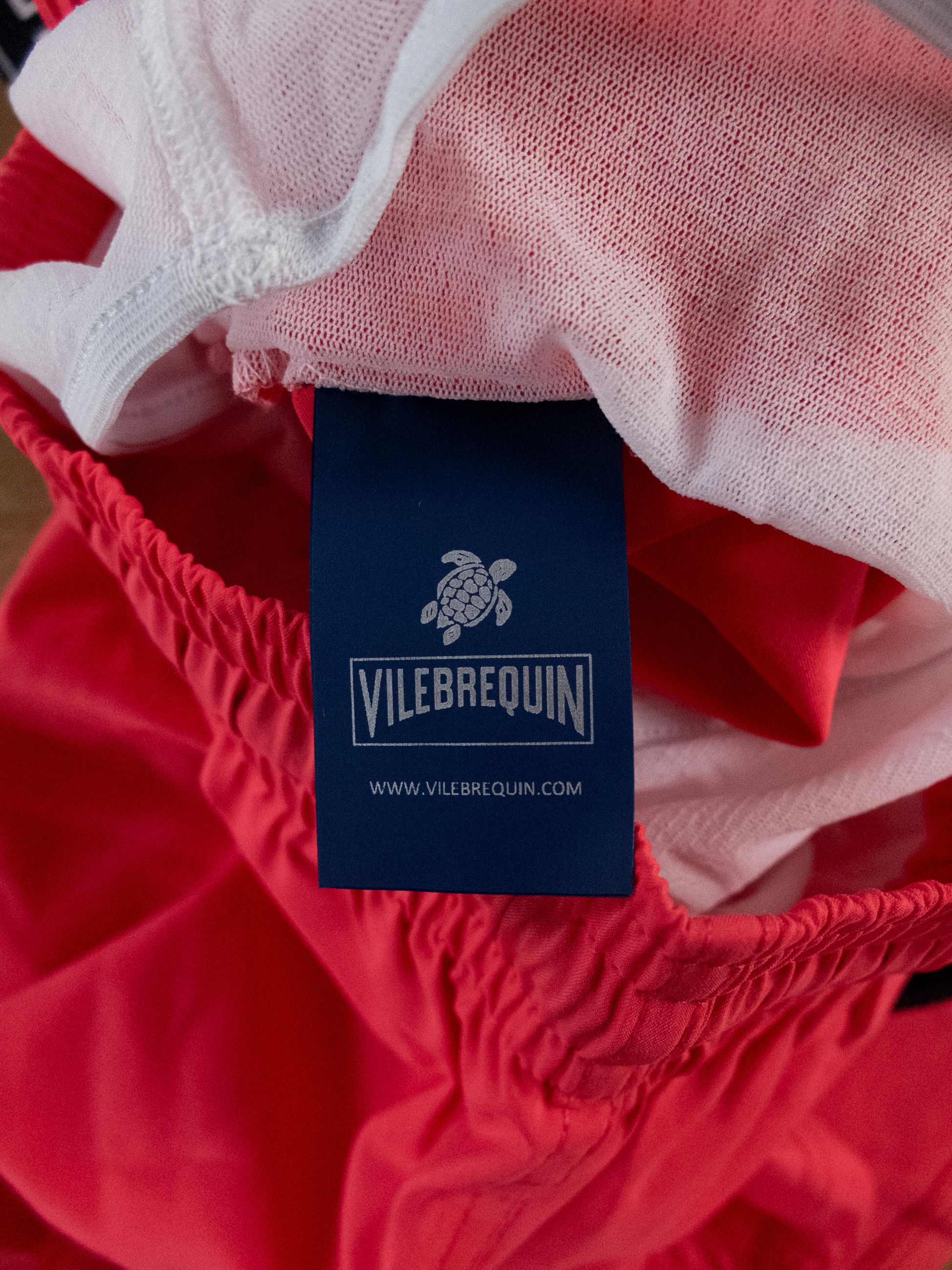 Vilebrequin VILEBREQUIN Massala solid pink fitted stretch swim shorts Size US 32 / EU 48 - 9 Thumbnail