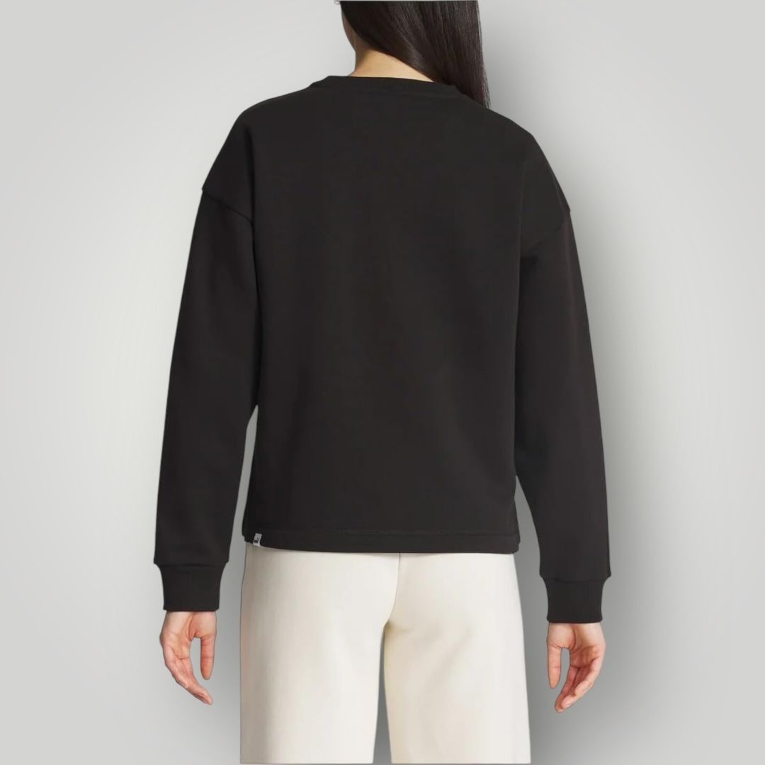Puma PUMA Women's Fleece Crewneck Sweatshirt Badge M Size M / US 6-8 / IT 42-44 - 2 Thumbnail