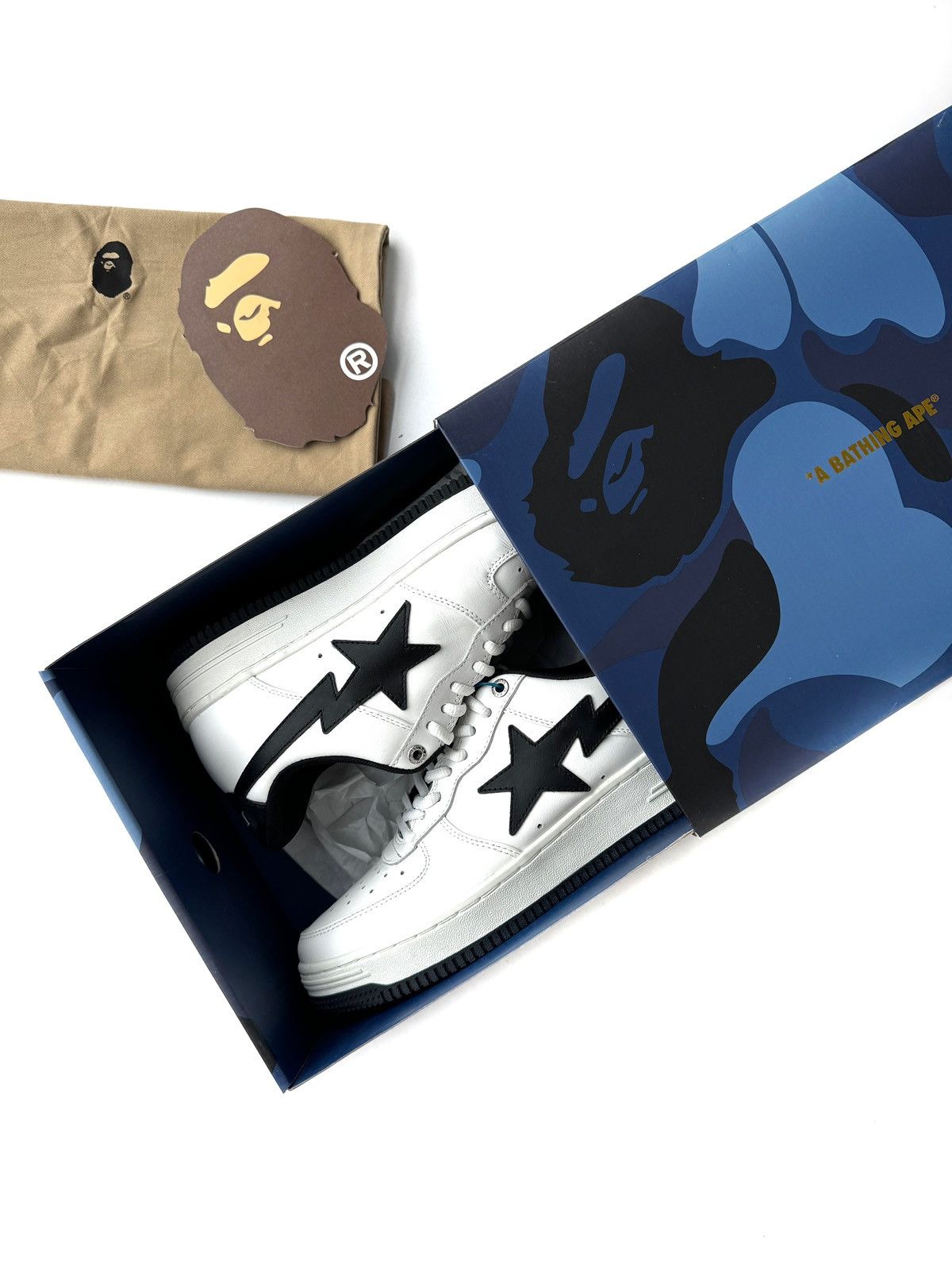 Bape × JJJJound A Bathing Ape Bape Sta x JJJJound Sneakers White Size US 8.5 / EU 41-42 - 1 Thumbnail