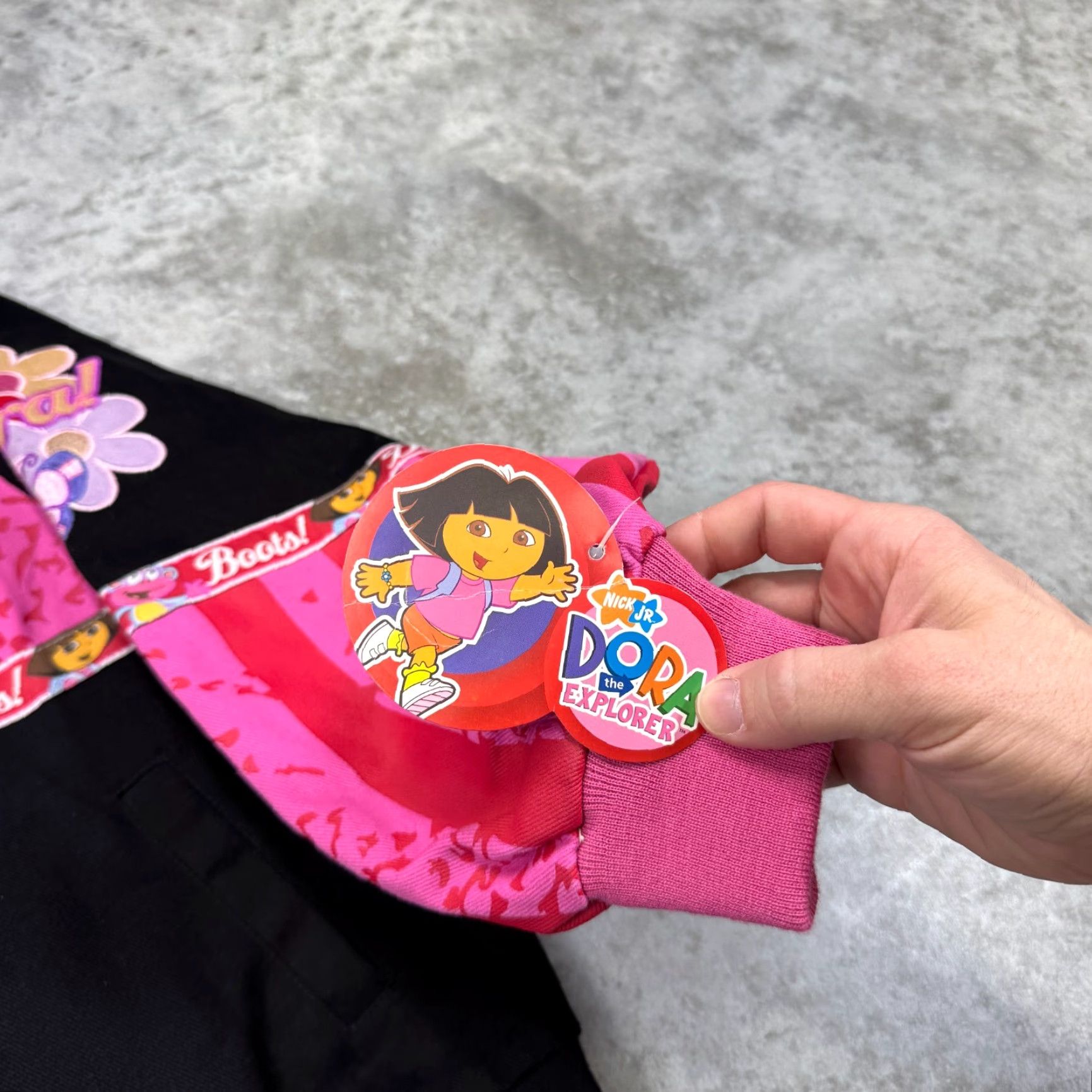 Hamilton VINTAGE Jeff Hamilton Dora the Explorer jacket Mens Bomber Jacket Size US S / EU 44-46 / 1 - 2 Thumbnail