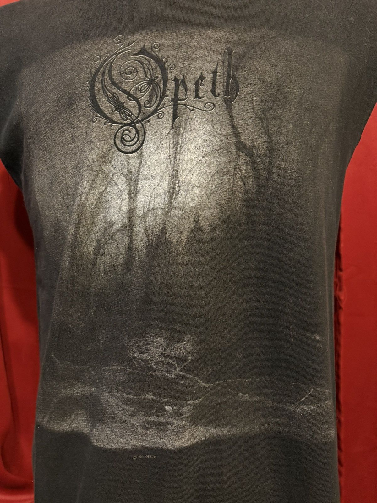 Band Tees Vintage Opeth Tour Tshirt Chopped Sleeves Band Tee Grail Size US M / EU 48-50 / 2 - 2 Thumbnail