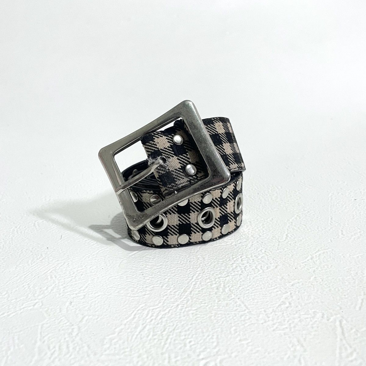 If Six Was Nine Vintage y2k studded checkerboard belt Size ONE SIZE - 1 Thumbnail