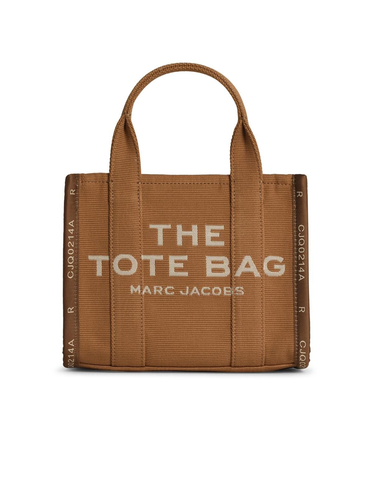 Marc Jacobs MARC JACOBS (THE) 'The Small Tote' Brown Cotton Bag Size ONE SIZE - 1 Thumbnail