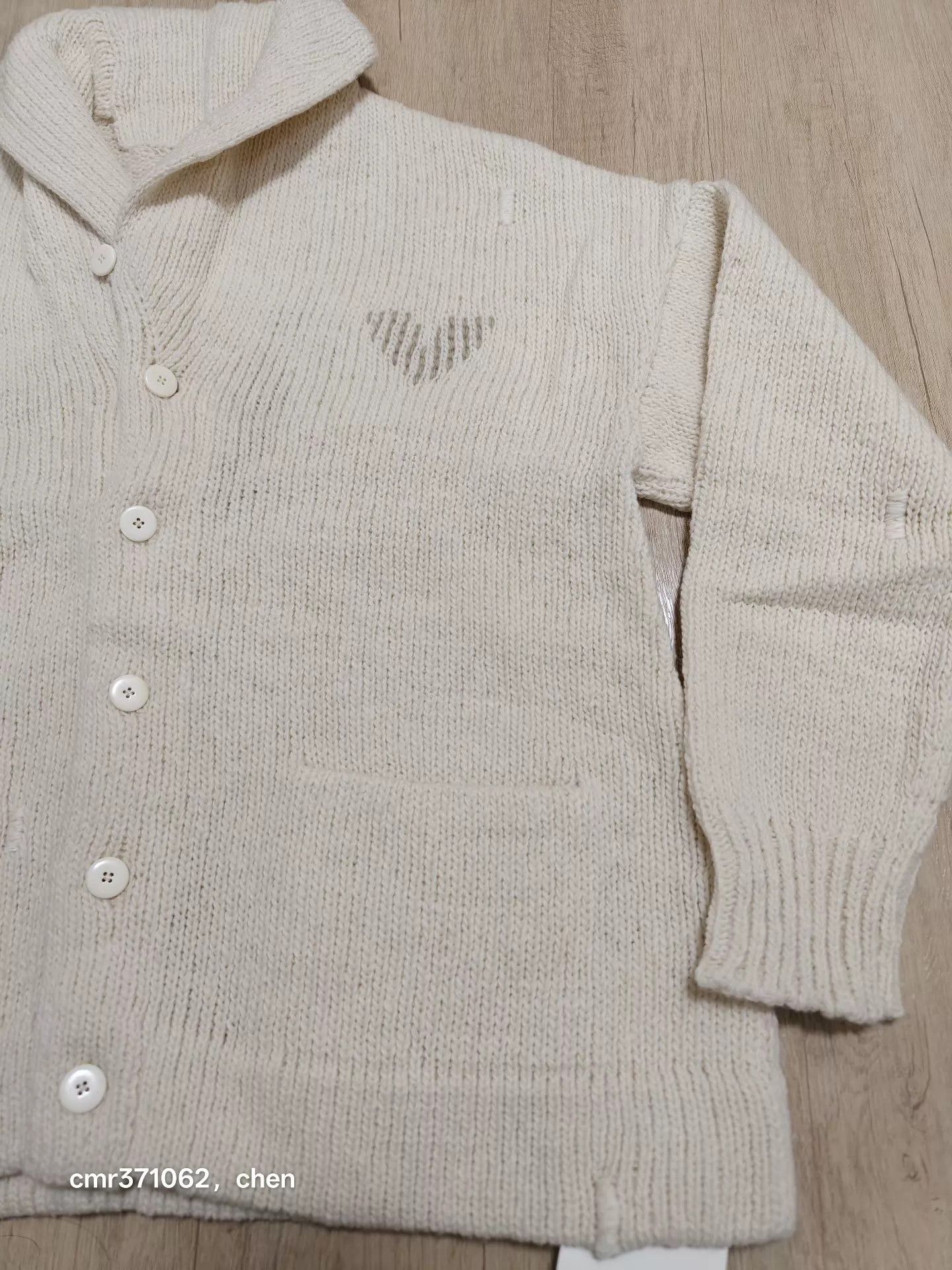 Visvim visvim 19aw cowichan hand-knit ivory 3 cardigan N.D Size US L / EU 52-54 / 3 - 3 Thumbnail