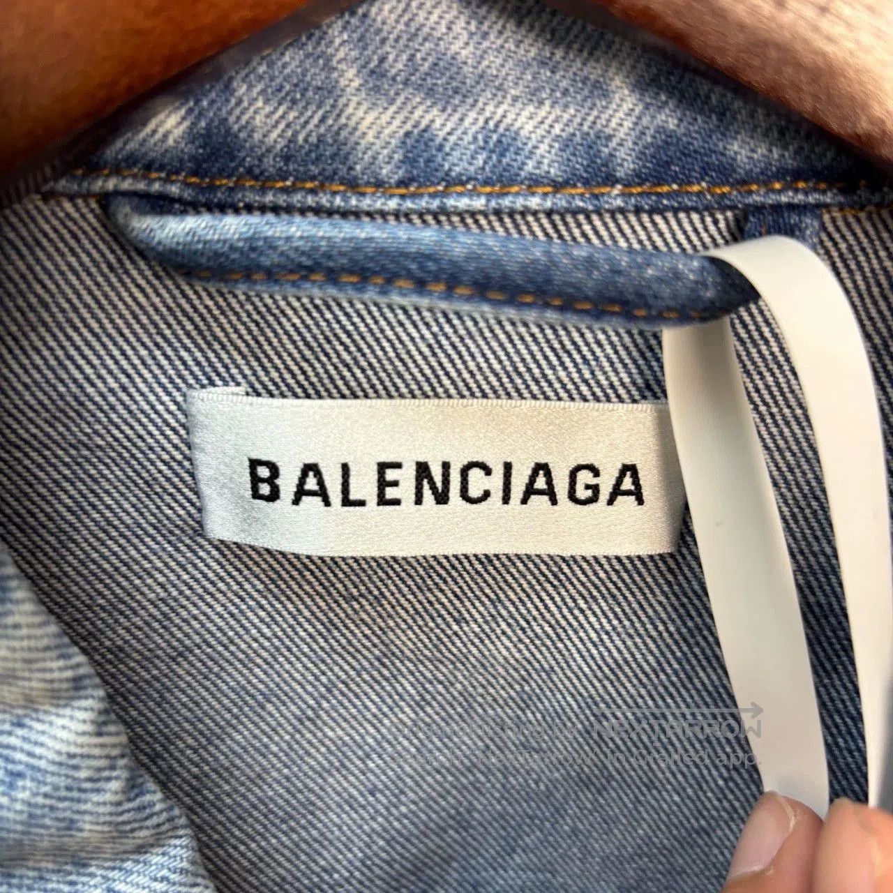 Balenciaga balenciaga graffiti print denim jacket. Size US XS / EU 42 / 0 - 5 Thumbnail
