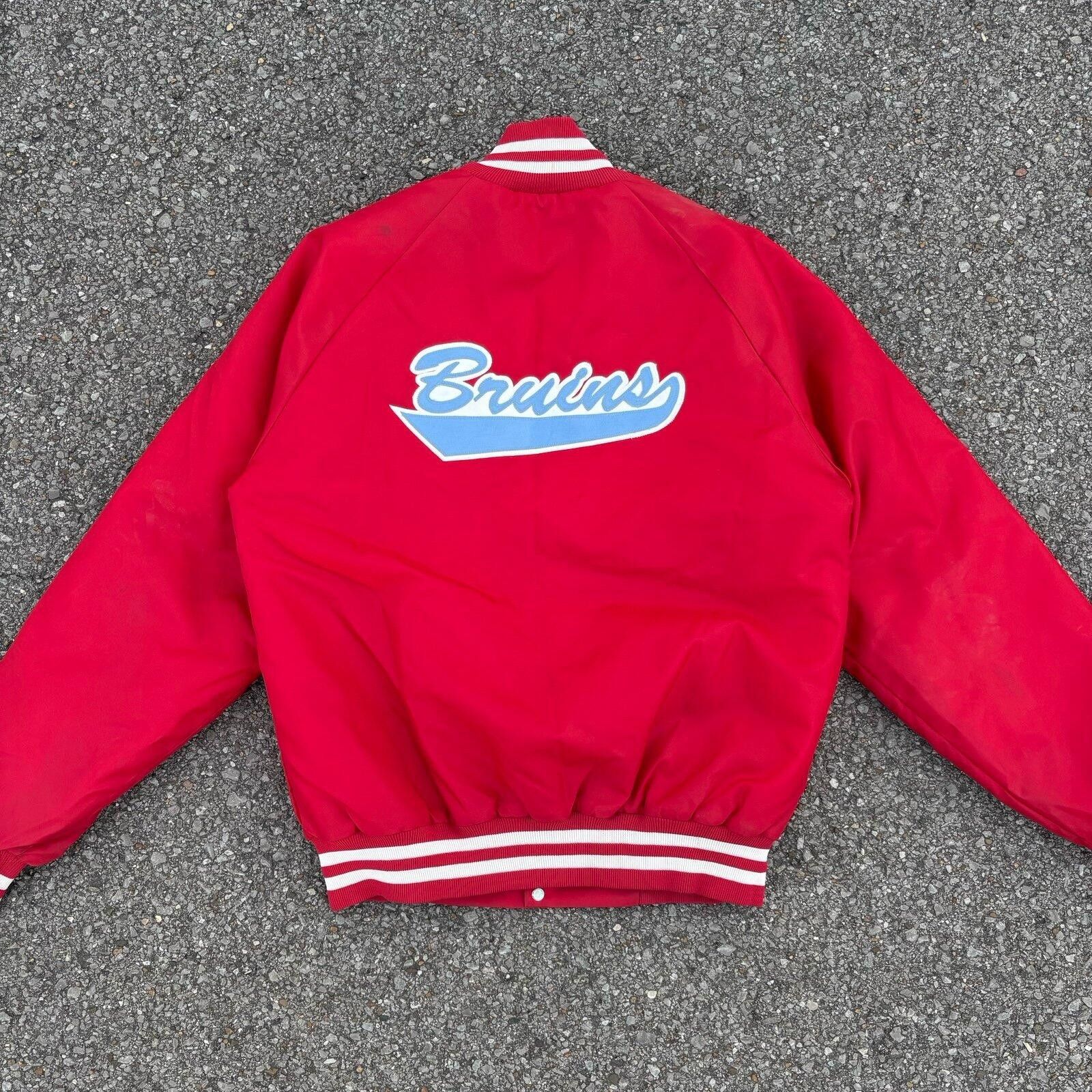 Nike Vintage 90s Belmont University varsity bomber jacket Size US M / EU 48-50 / 2 - 2 Thumbnail