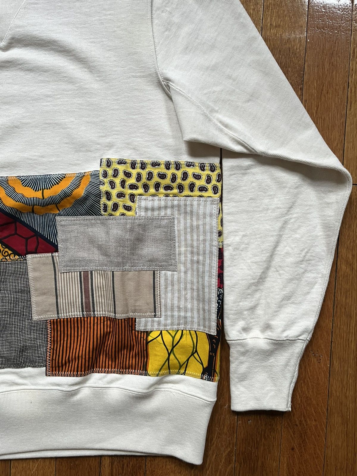 Junya Watanabe × Merz B. Schwanen EYE Junya Watanabe Man x Merz B. Schwanen patchwork crewneck Size US L / EU 52-54 / 3 - 3 Thumbnail