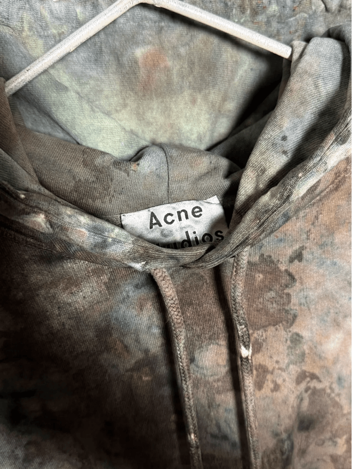 Acne Studios acne y2k painters tie dye oversized hoodie Size US M / EU 48-50 / 2 - 8 Thumbnail