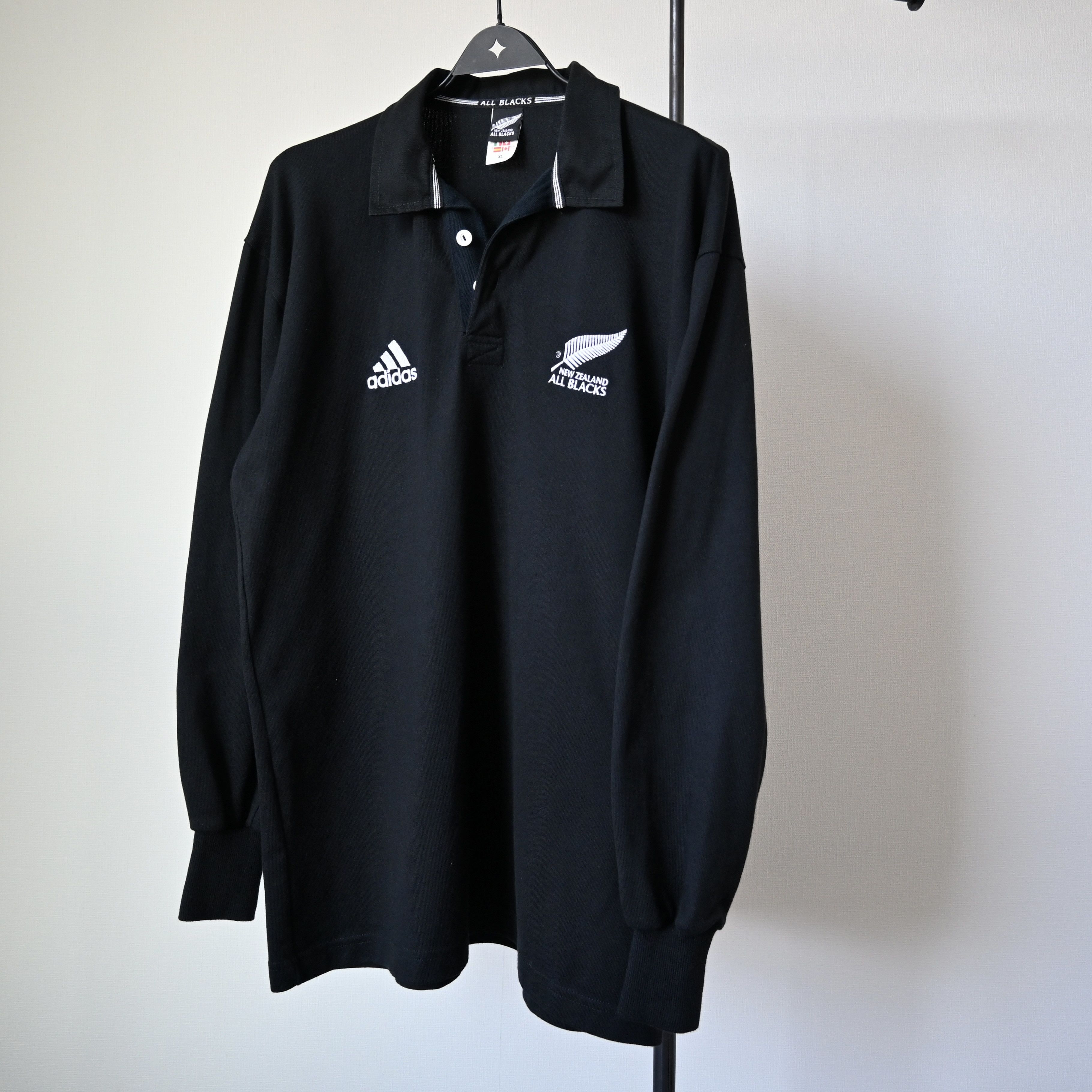 All Blacks Excellent, VTG 2000/2001 adidas x all blacks rugby shirt Size US XL / EU 56 / 4 - 15 Thumbnail